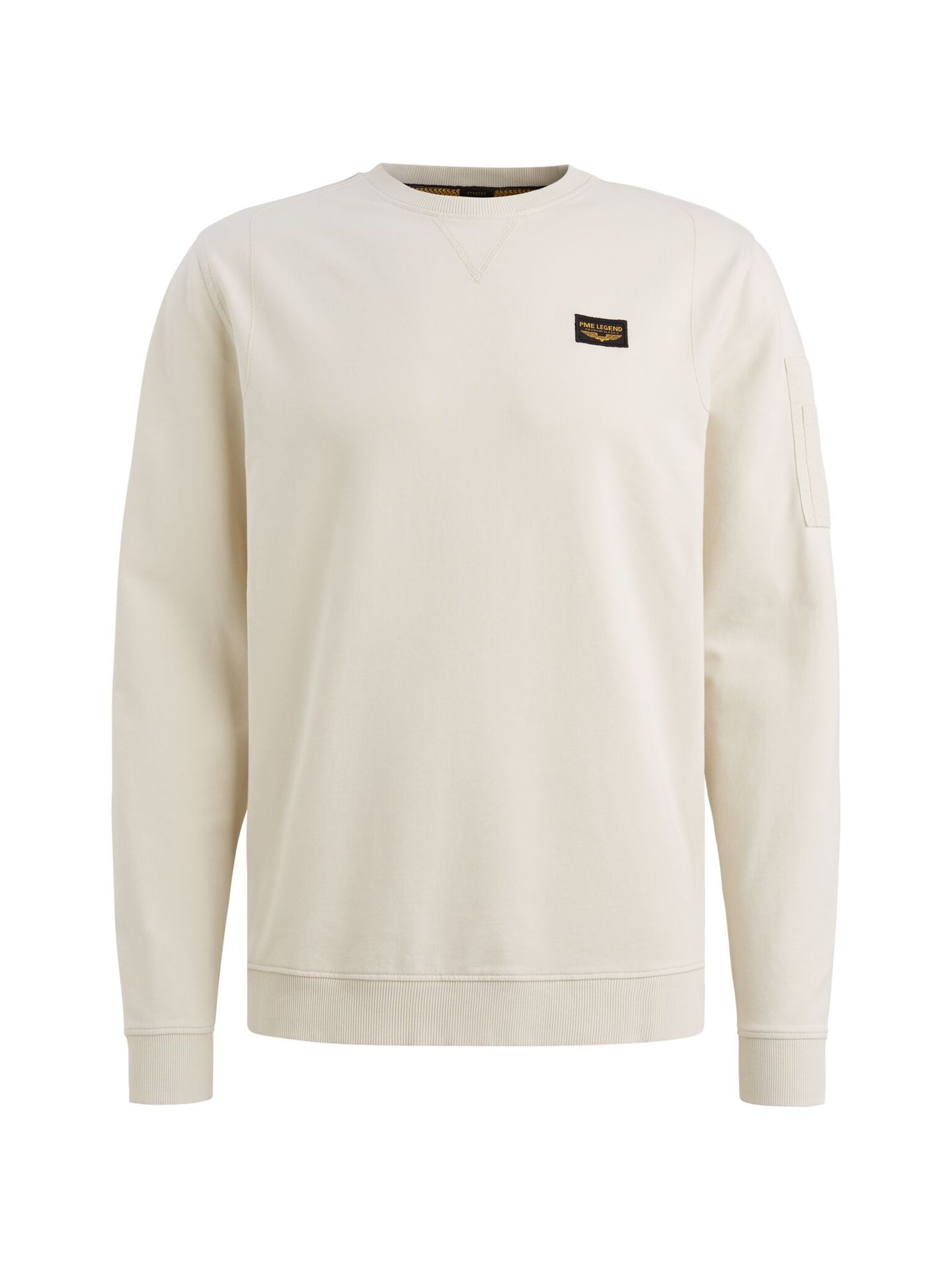 Pme Legend Crewneck American Classic Bone White 2900158546048