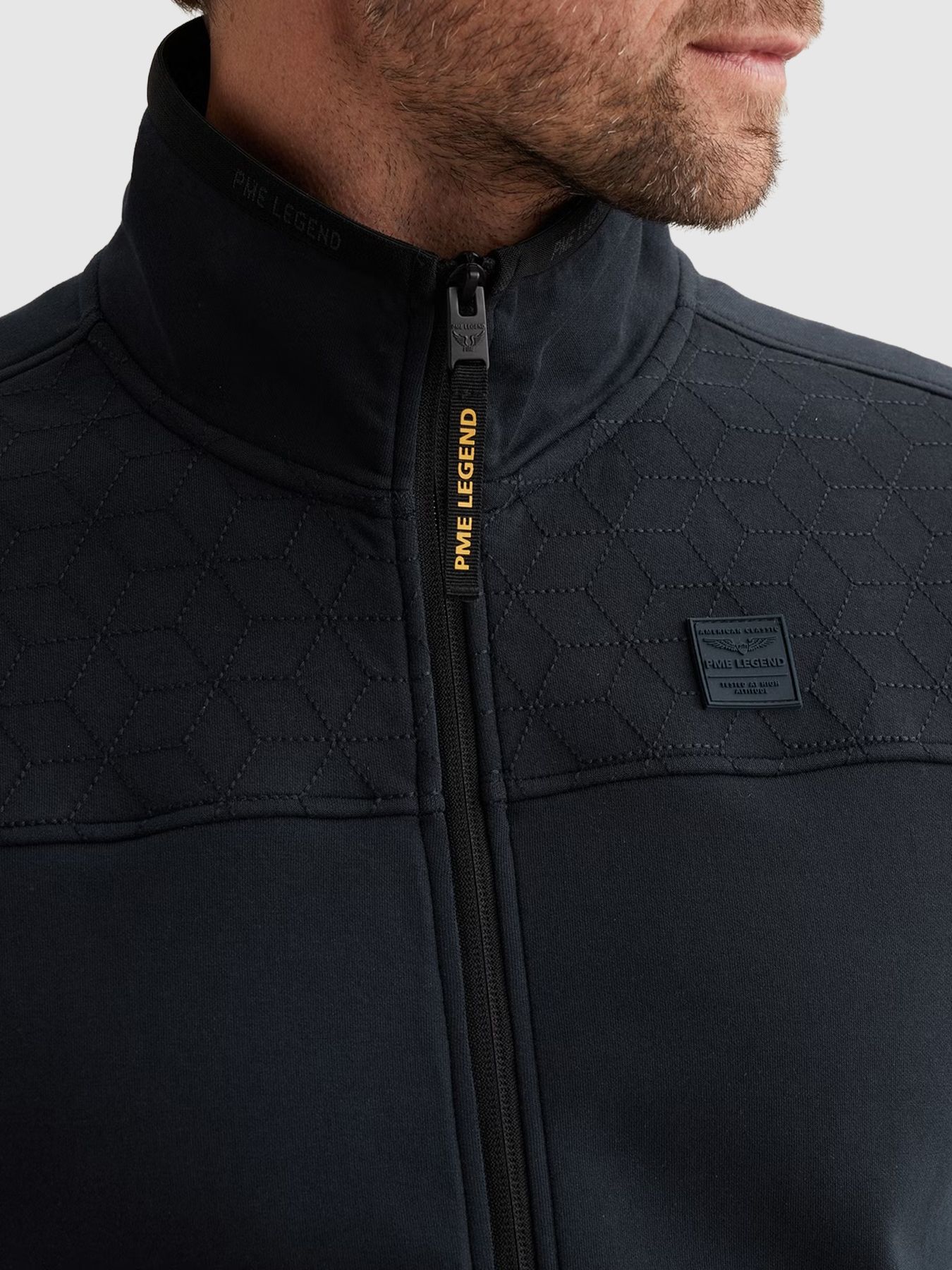 Pme Legend Zip jacket interlock sweat Salute 2900158547038