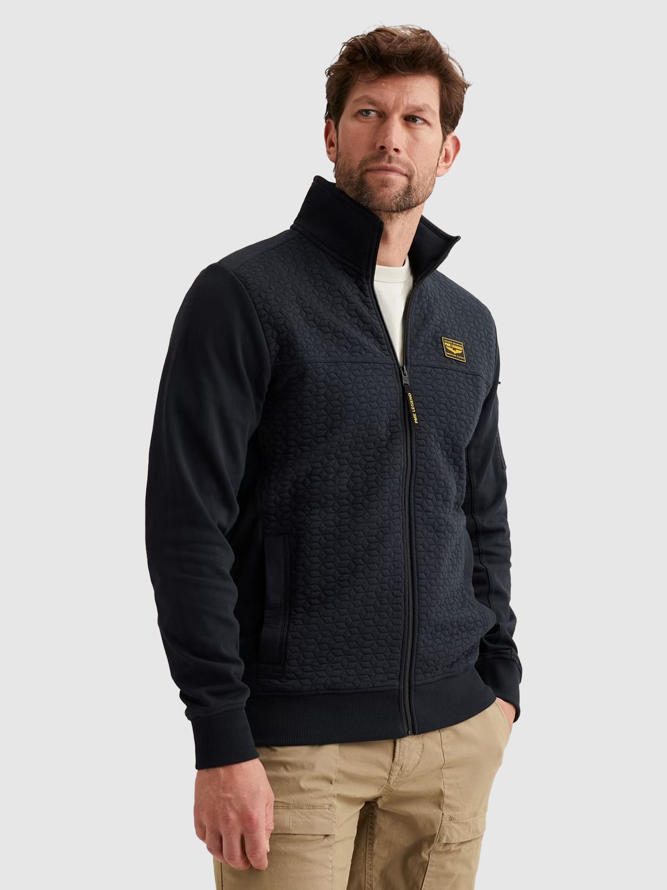 Pme Legend Zip jacket jacquard interlock fren Salute 00114267-5281