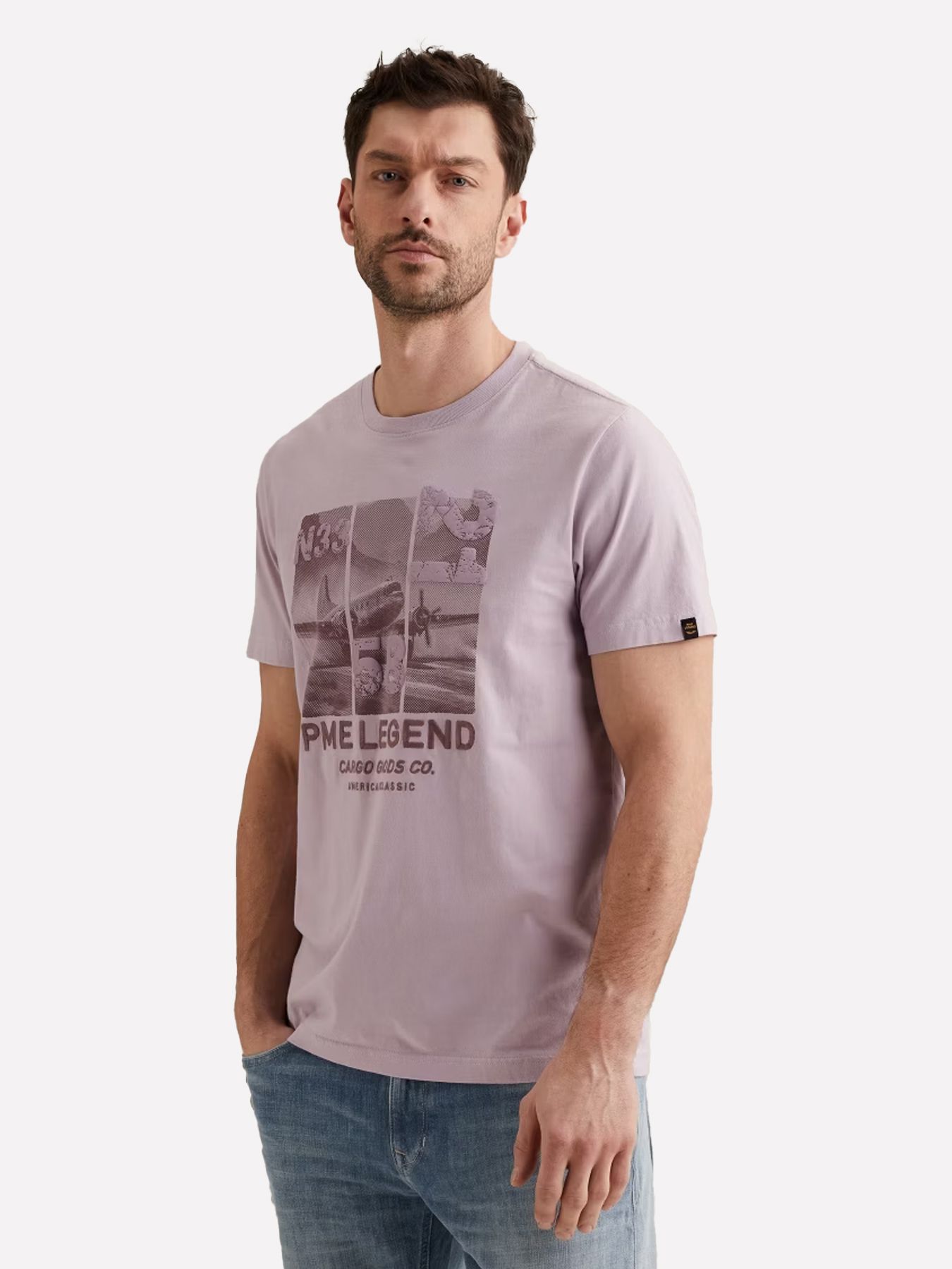 Short sleeve r-neck single jersey