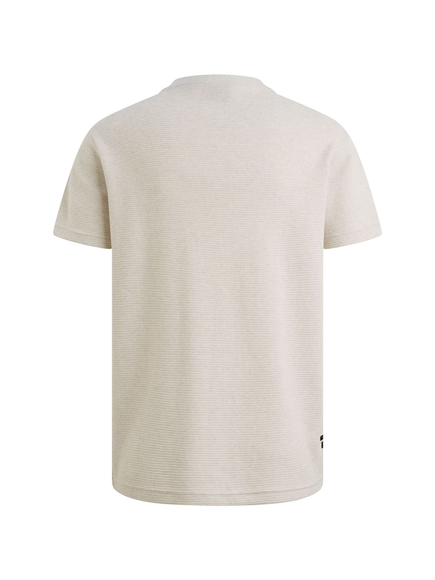 Pme Legend Short sleeve r-neck two tone textu Bone White 2900158562017