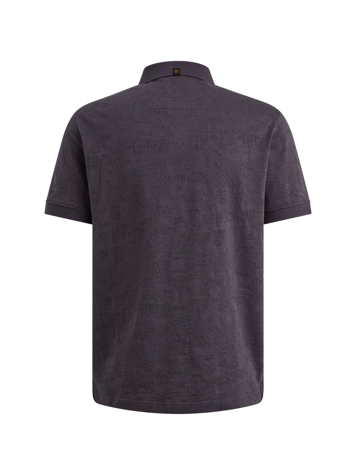 Pme Legend Short sleeve polo jacquard jersey Graphite 2900158575055