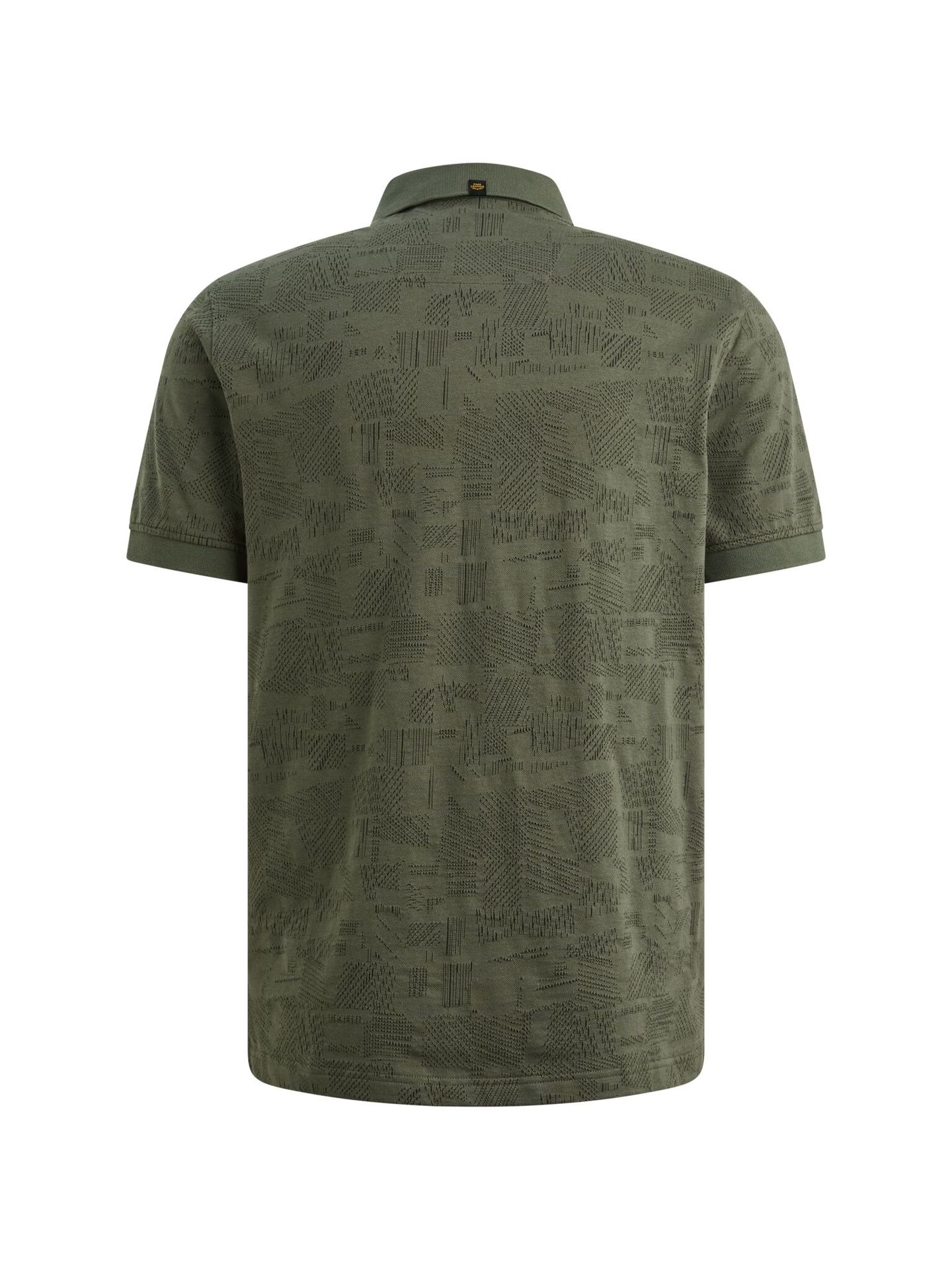 Pme Legend Short sleeve polo jacquard jersey Thyme 2900158576021