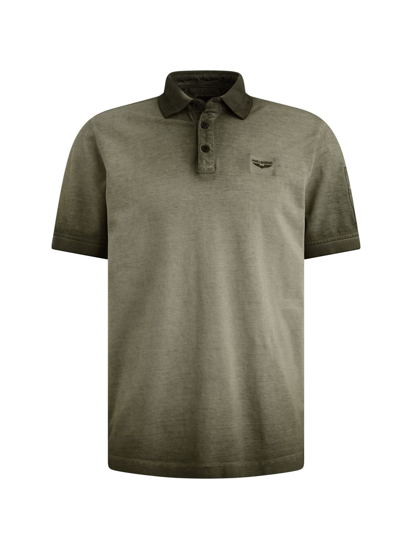 Pme Legend Short sleeve polo cold dye pique Thyme 2900158584057