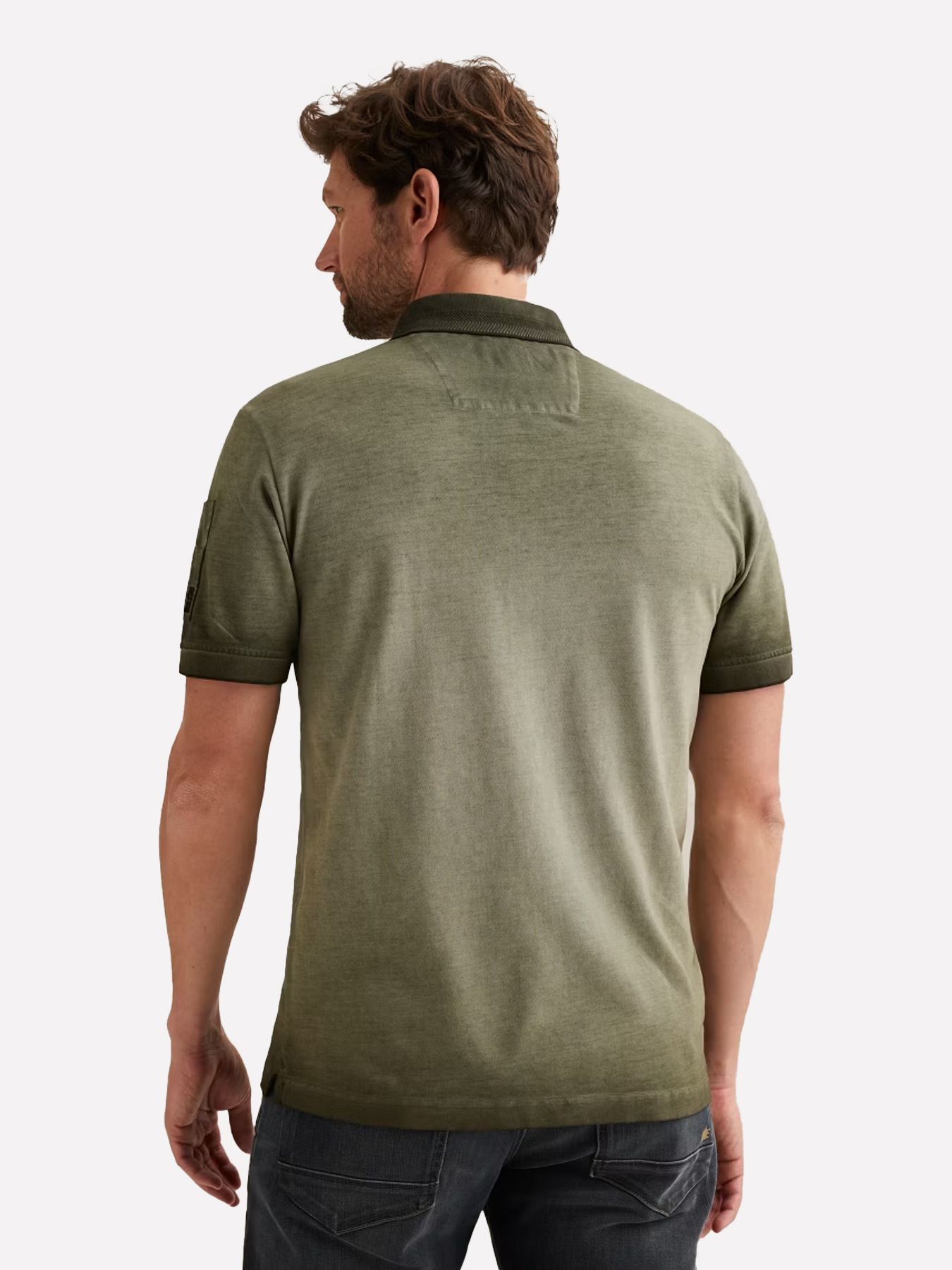 Pme Legend Short sleeve polo cold dye pique Thyme 2900158584057