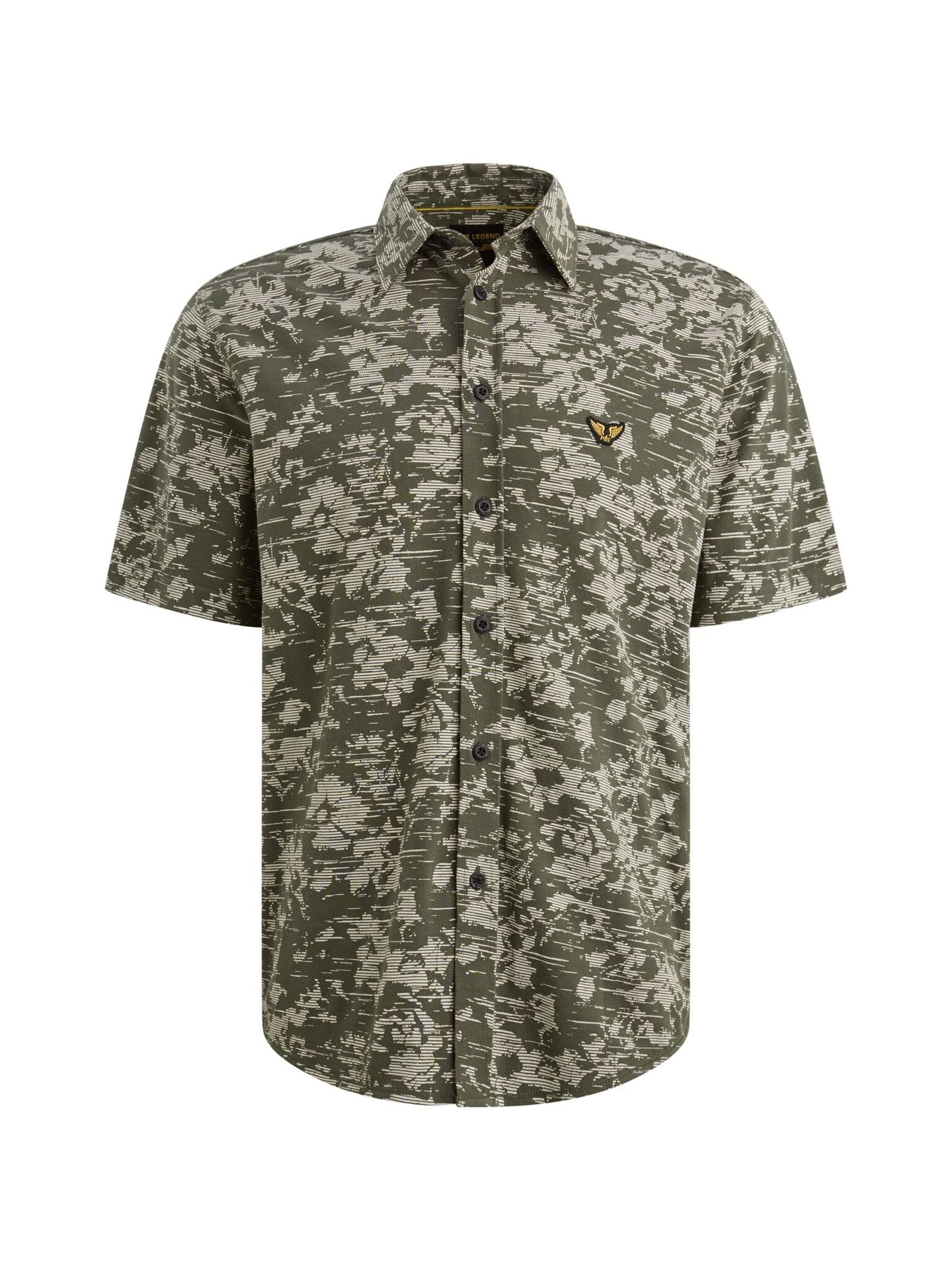 Pme Legend Short Sleeve Shirt Aop On Jersey P Thyme 2900158589038