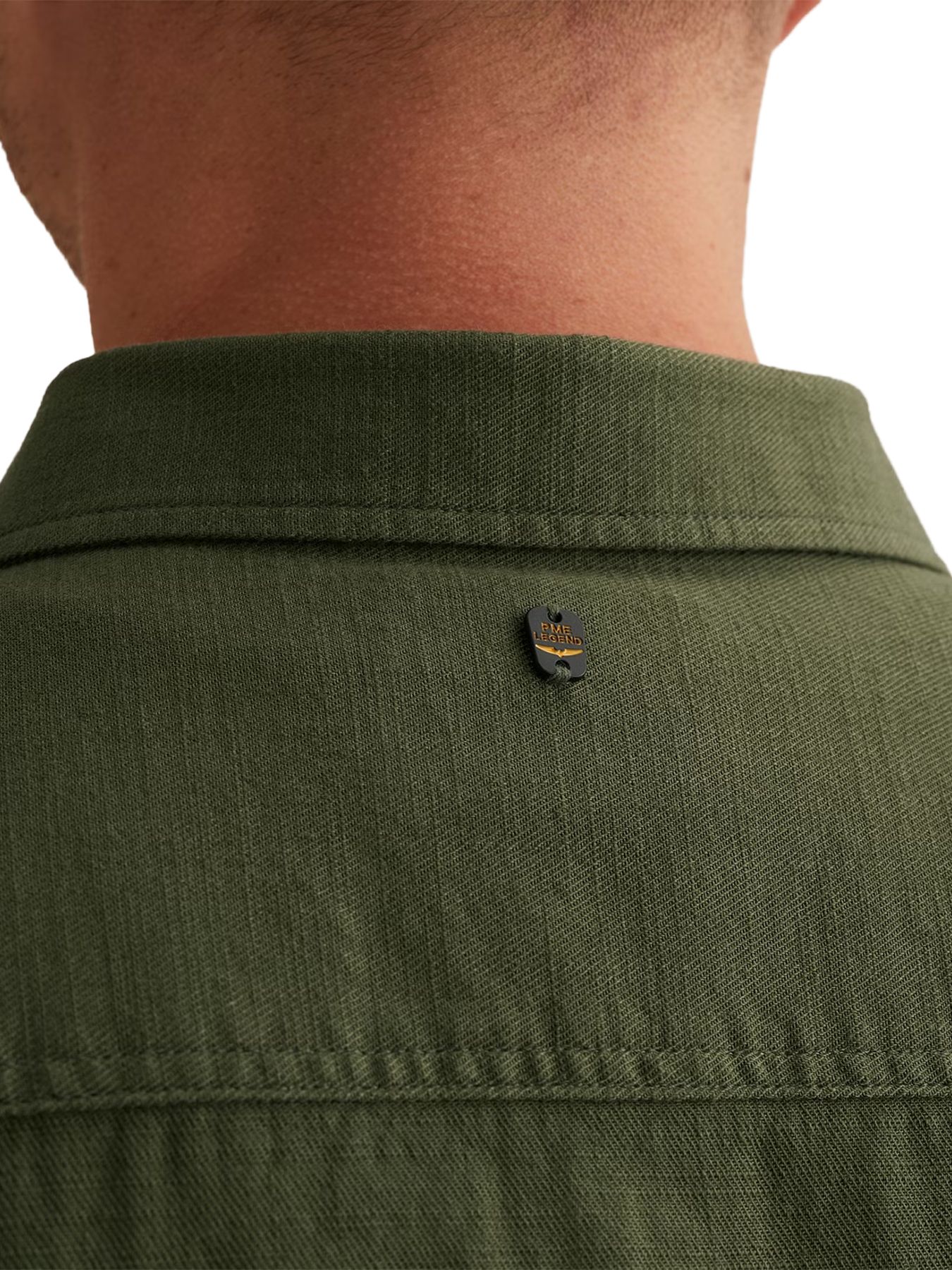 Pme Legend Short Sleeve Shirt Ctn Slub Thyme 2900158592045