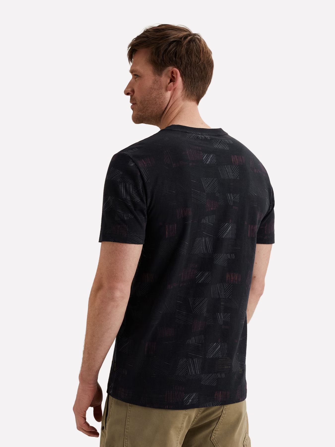 Pme Legend Short sleeve r-neck aop cotton slu Salute 2900166551041