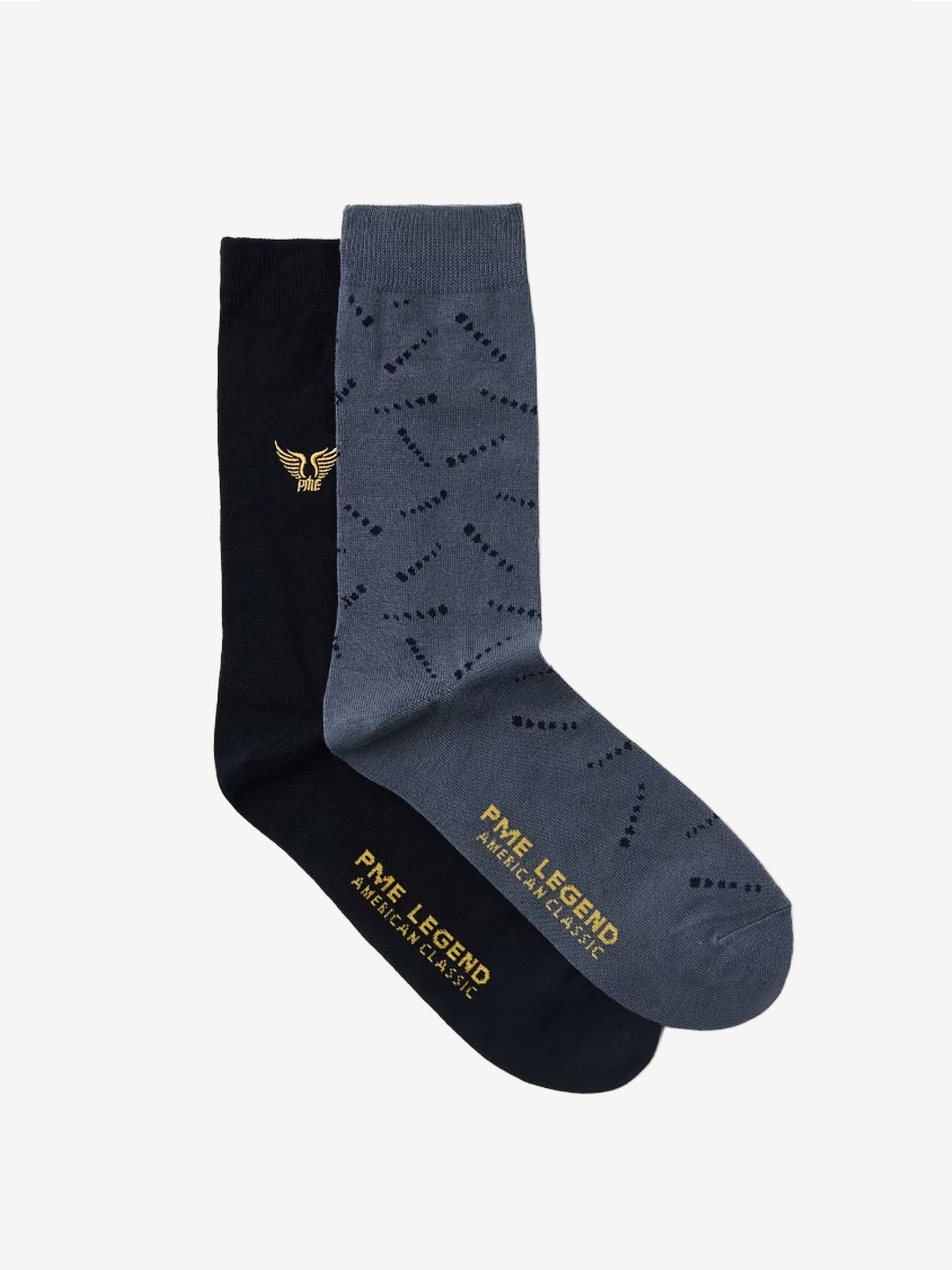 Pme Legend Socks Cotton blend 2-pack Folkstone Grey 2900158615010