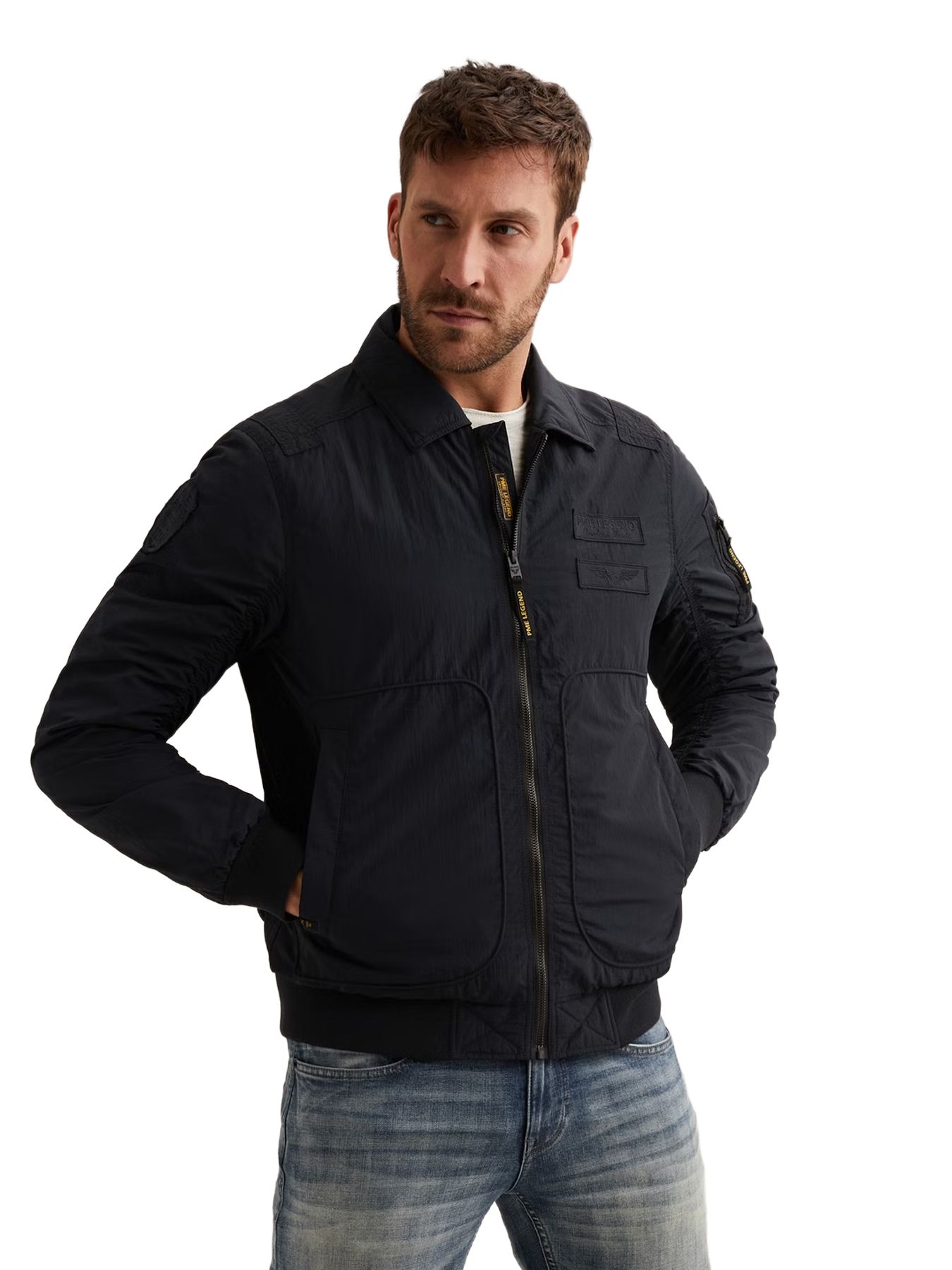 Pme Legend Flight jacket GLAZER - Crunchy Salute 00114304-5281