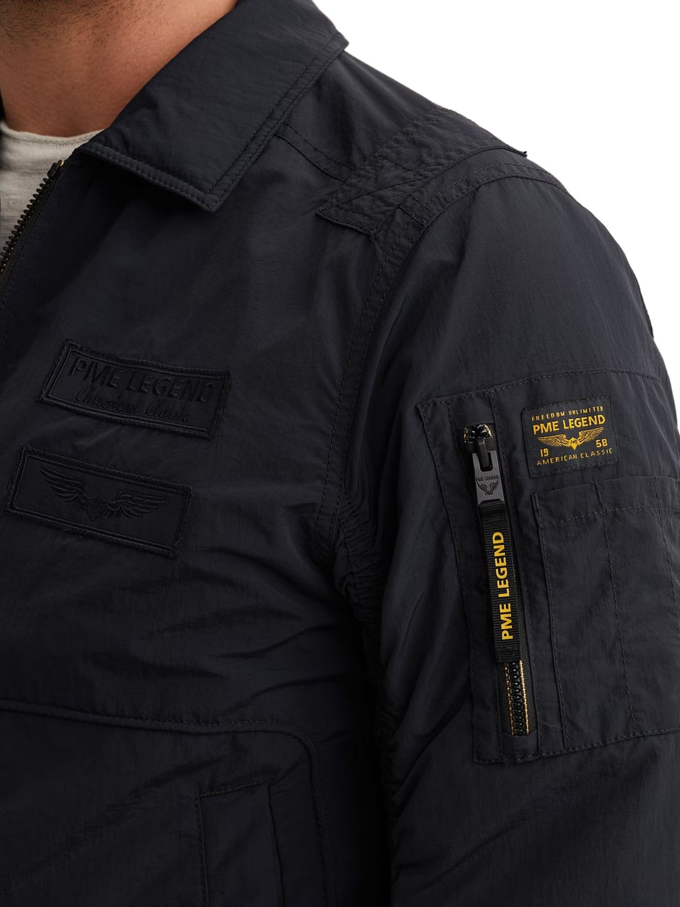 Pme Legend Flight jacket GLAZER - Crunchy Salute 2900158630044