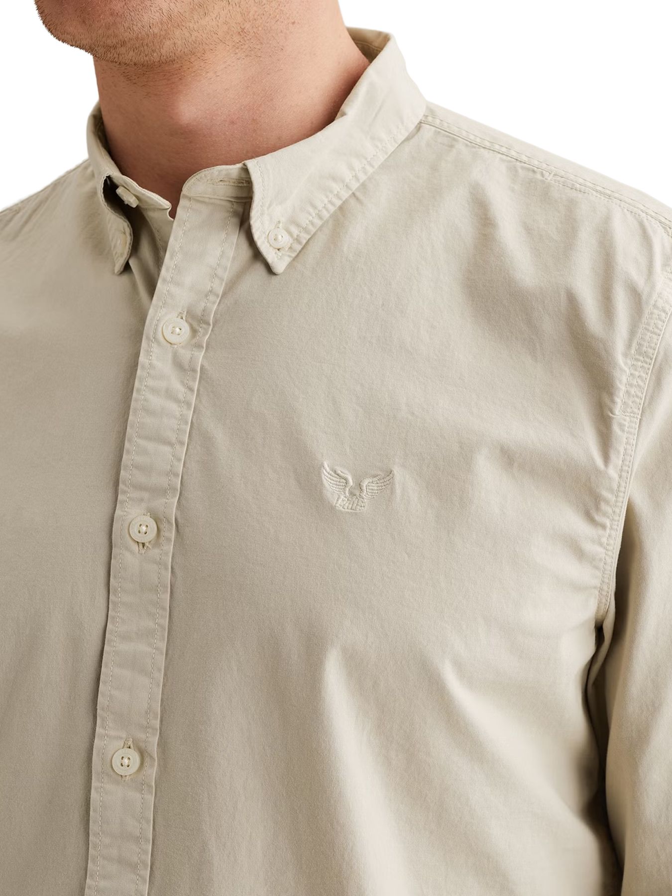 Pme Legend LONG SLEEVE SHIRT American Classic Silver Lining 2900158663059