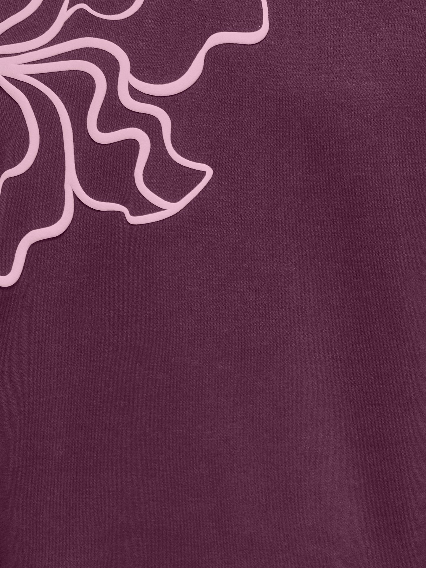 Only KOGODESSA LIFE L/S O-NECK BOX UB CP Mauve Wine/Blurry Flower Roseate Sp 2900158667019