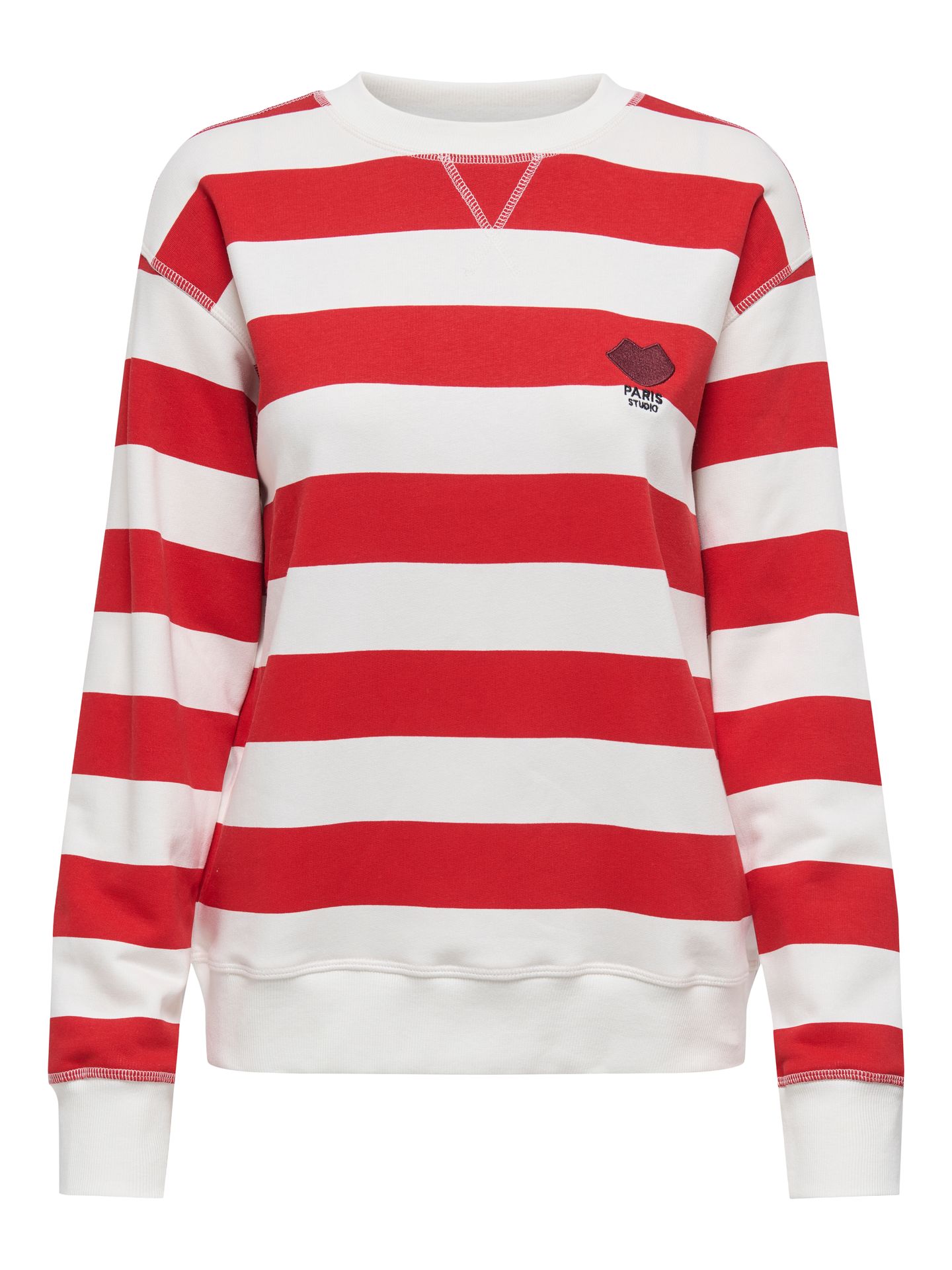 JDY JDYBOOGIE L/S SWEAT JRS Cloud Dancer/CHALK PINK 00114318-EKA26011400001041