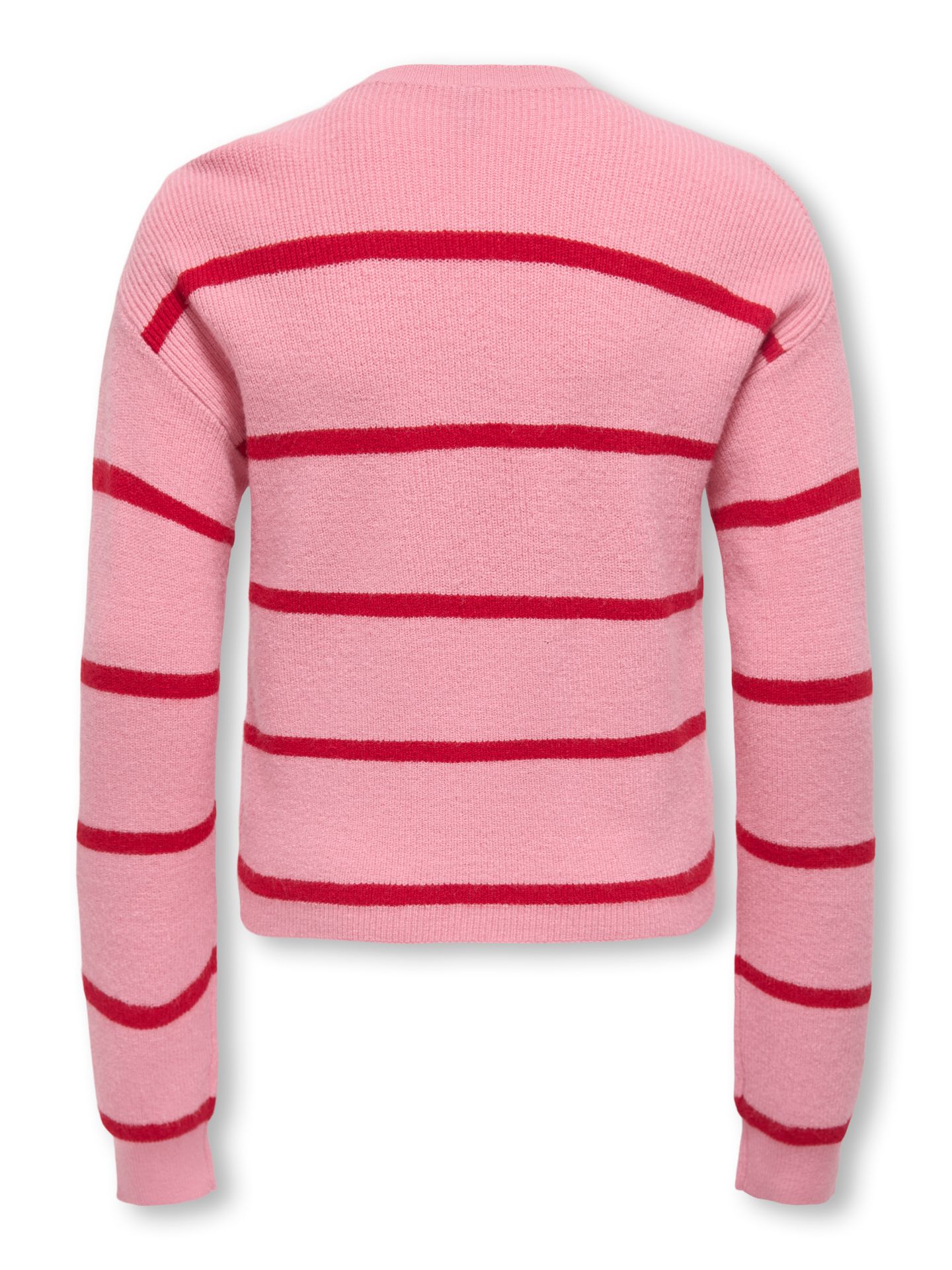 Only KOGFRANCA LIFE SHORT L/S STRIPE KNT Sea Pink/SMALL STRIPE Salsa 2900158685037