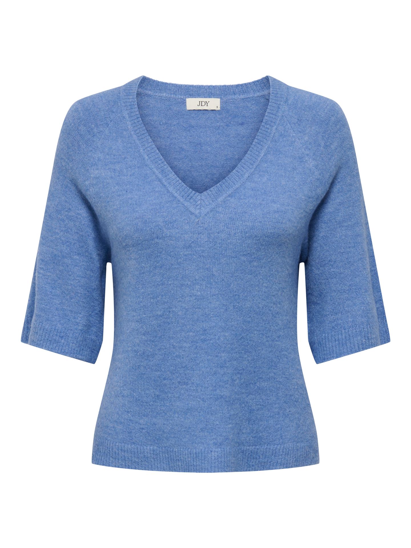 JDY JDYELANORA 2/4 V-NECK RAGLAN PULLOV Ebb And Flow/MELANGE 2900158698020