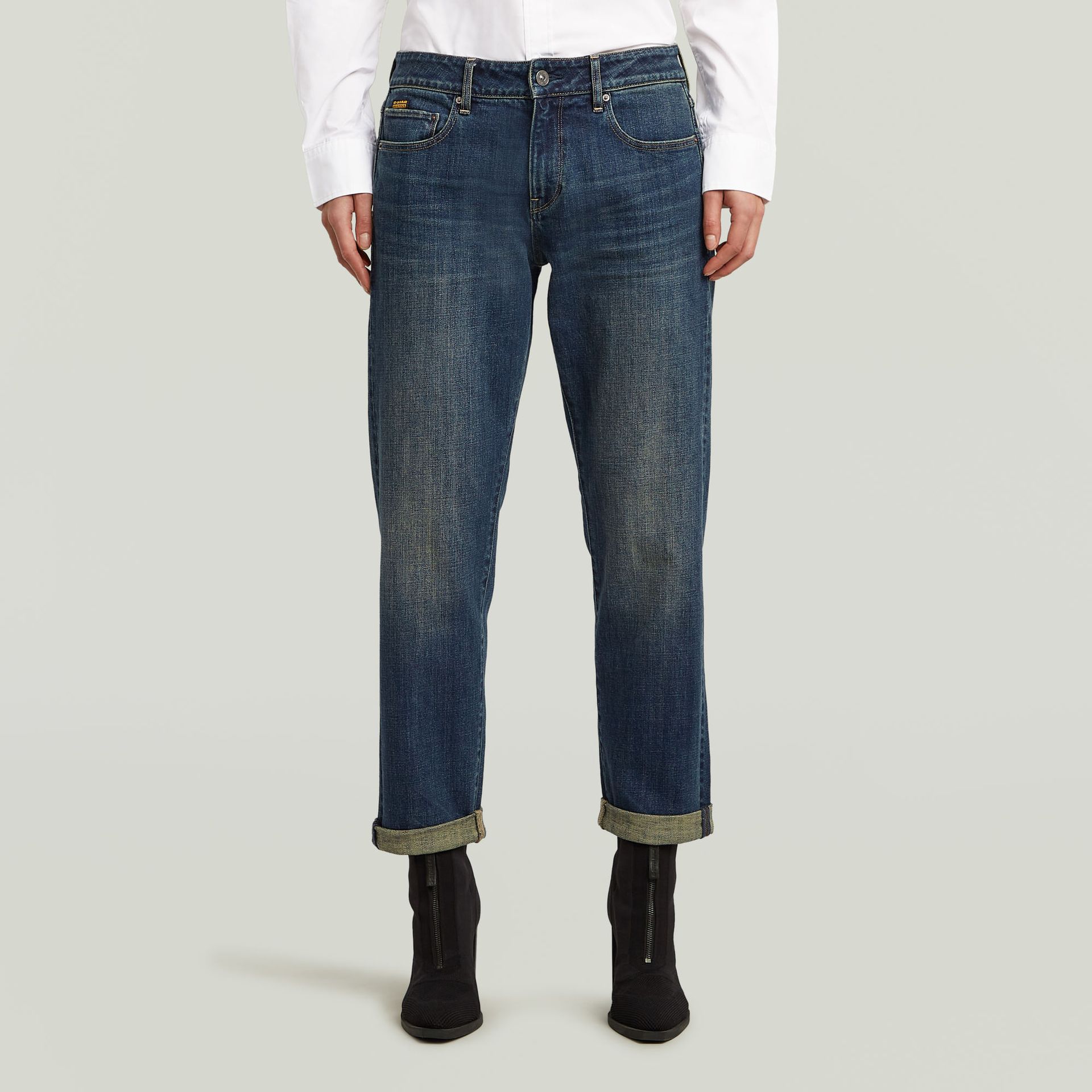 G-star Raw Kate Boyfriend Wmn H469 antique faded cyclone 00114328-EKA07001300000226