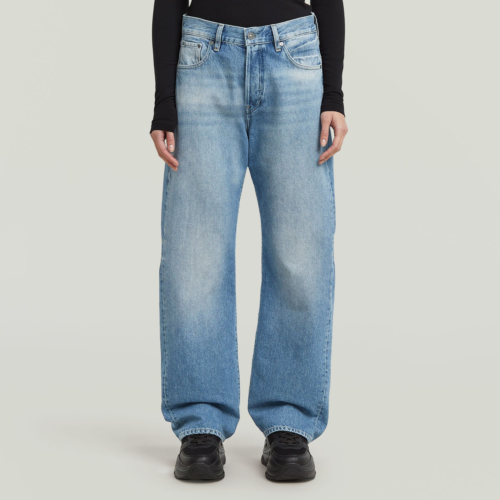 G-star Raw Bowey 3D Boyfriend Wmn H544 faded blue chrome 00114329-EKA07001300000227