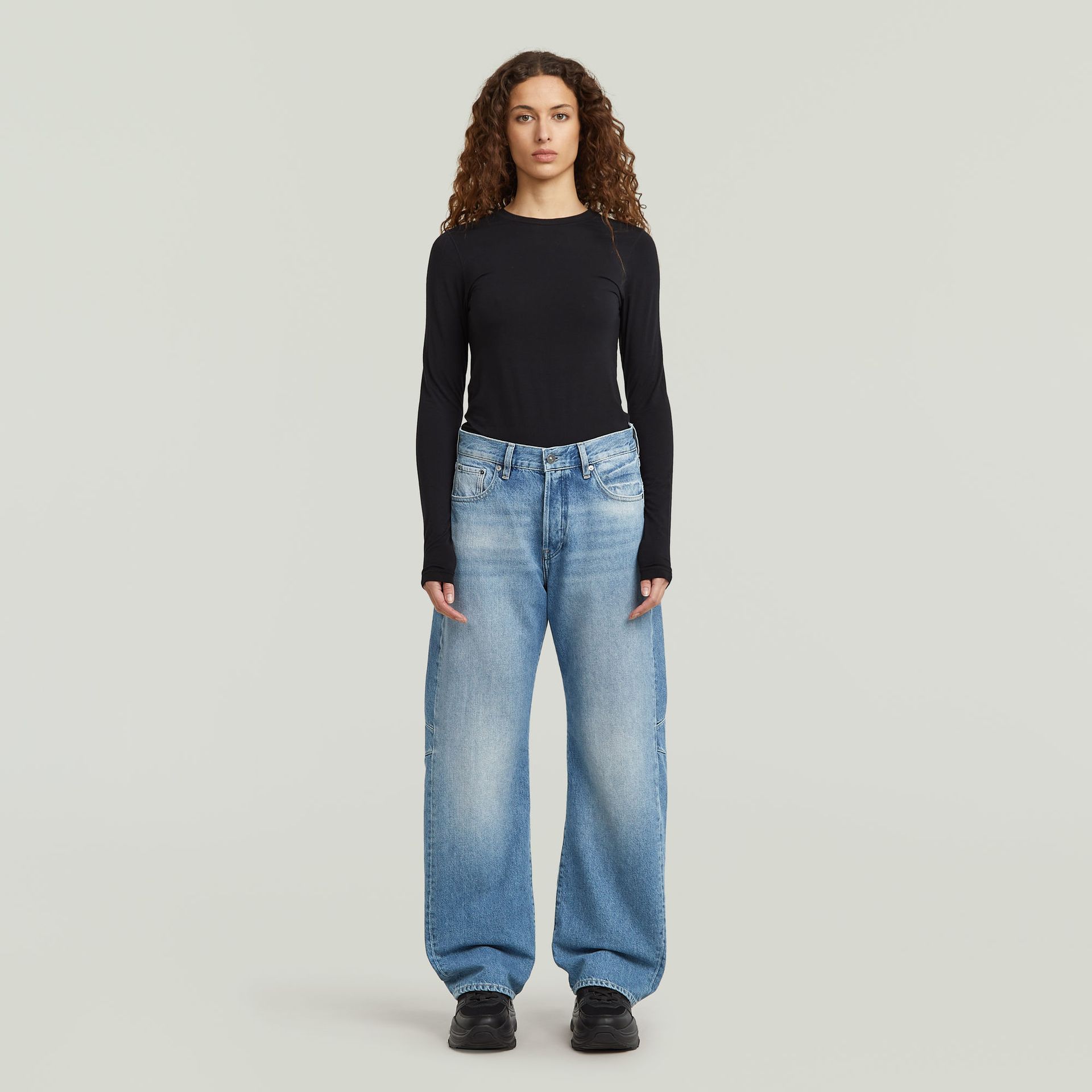 G-star Raw Bowey 3D Boyfriend Wmn H544 faded blue chrome 2900158704493 G-star Raw Bowey 3D Boyfriend Wmn H544 faded blue chrome 2900158704493