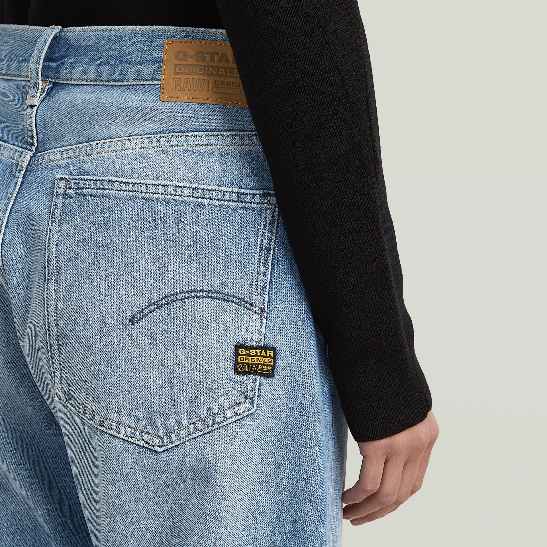 G-star Raw Bowey 3D Boyfriend Wmn H544 faded blue chrome 2900158704493 G-star Raw Bowey 3D Boyfriend Wmn H544 faded blue chrome 2900158704493