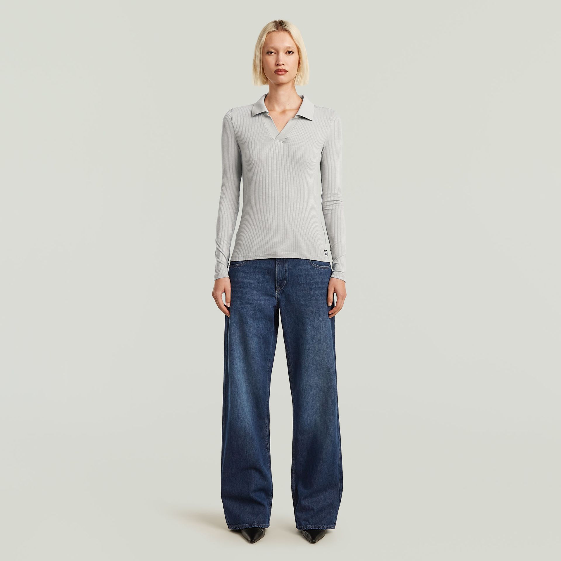 G-star Raw Judee Loose Wmn H487 worn in indigo veil 2900158705476