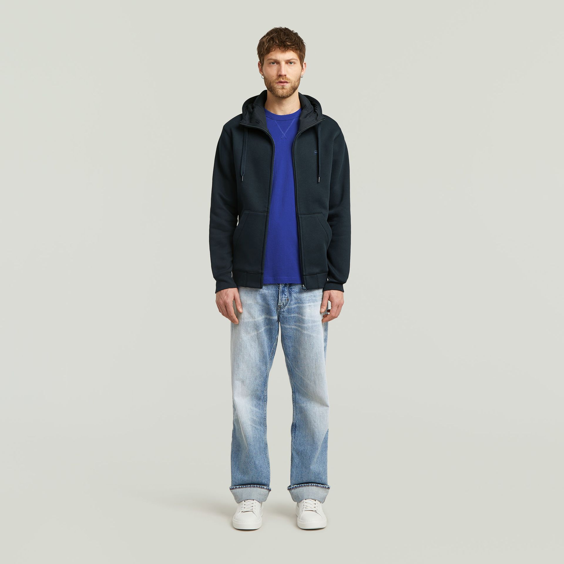 G-star Raw Premium core hdd zip sw l\s C742 salute 2900167146048