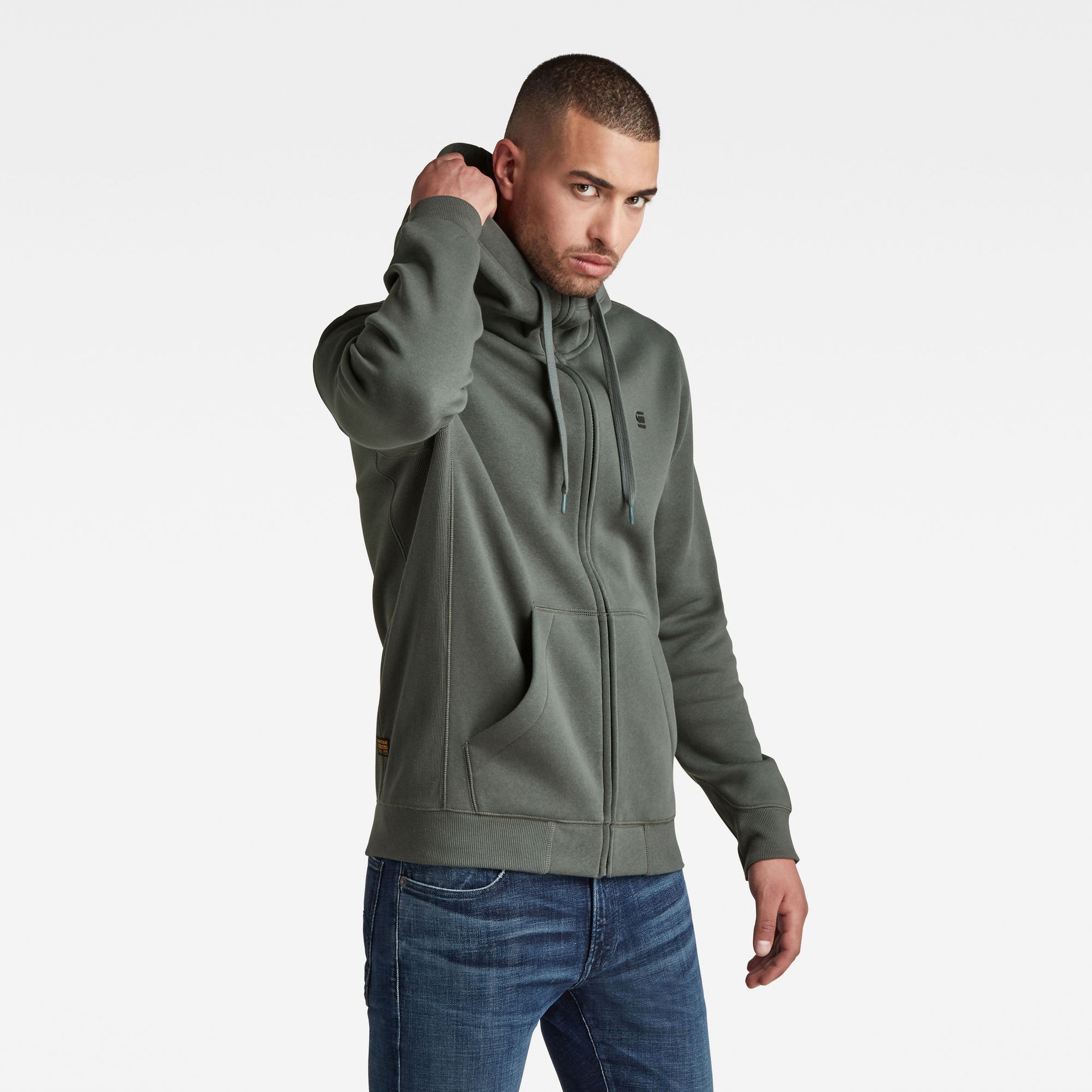 G-star Raw Premium core hdd zip sw l\s 996 graphite 2900158714034 G-star Raw Premium core hdd zip sw l\s 996 graphite 2900158714034