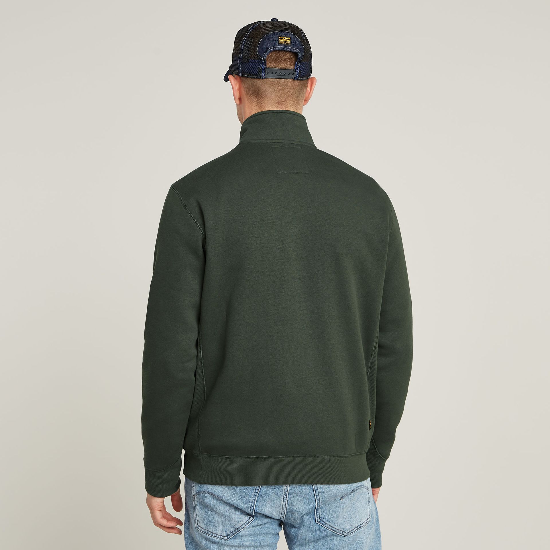 G-star Raw Premium core half zip r sw l\s 996 graphite 2900158717035 G-star Raw Premium core half zip r sw l\s 996 graphite 2900158717035