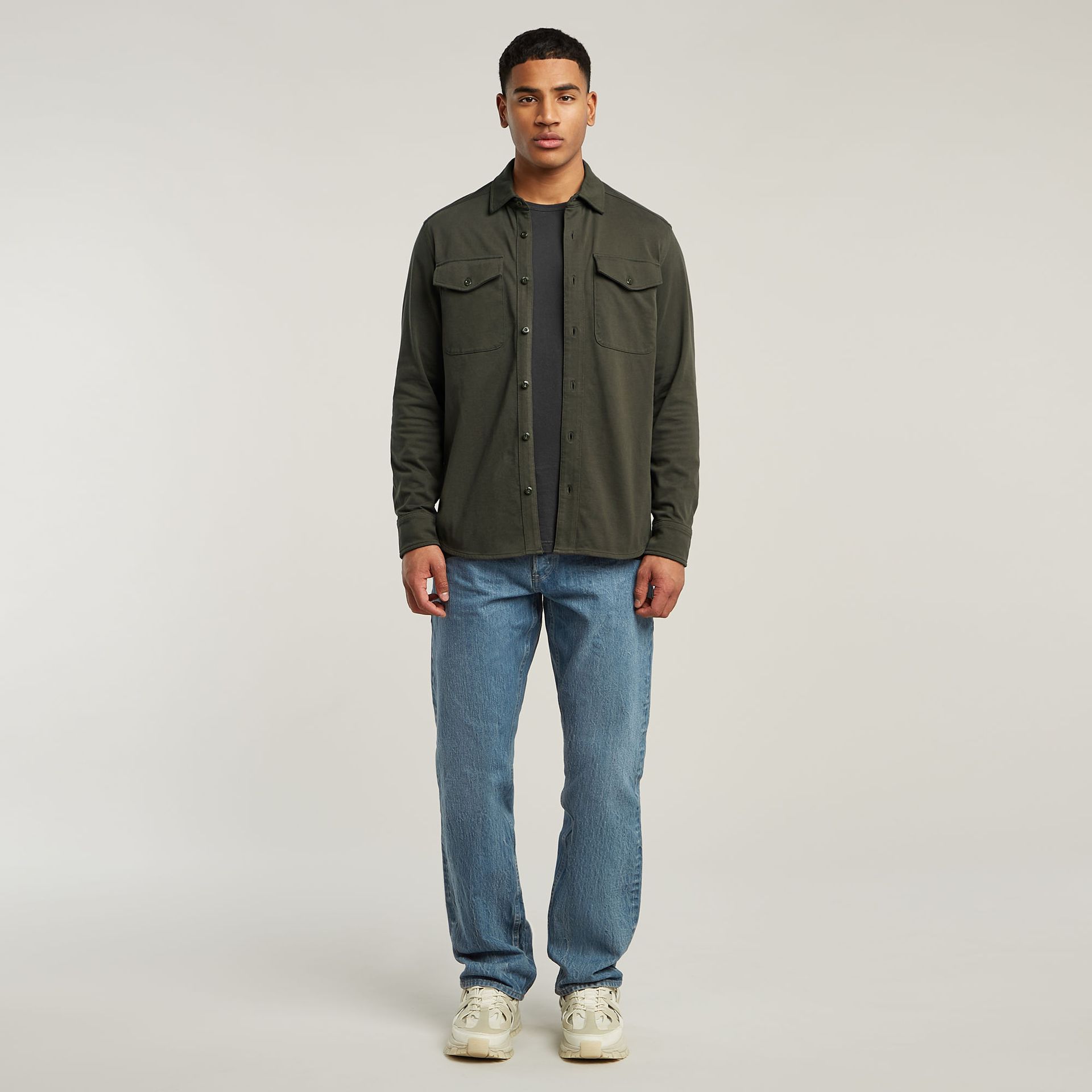 G-star Raw Marine jersey shirt l\s 995 asfalt 2900158718087 G-star Raw Marine jersey shirt l\s 995 asfalt 2900158718087