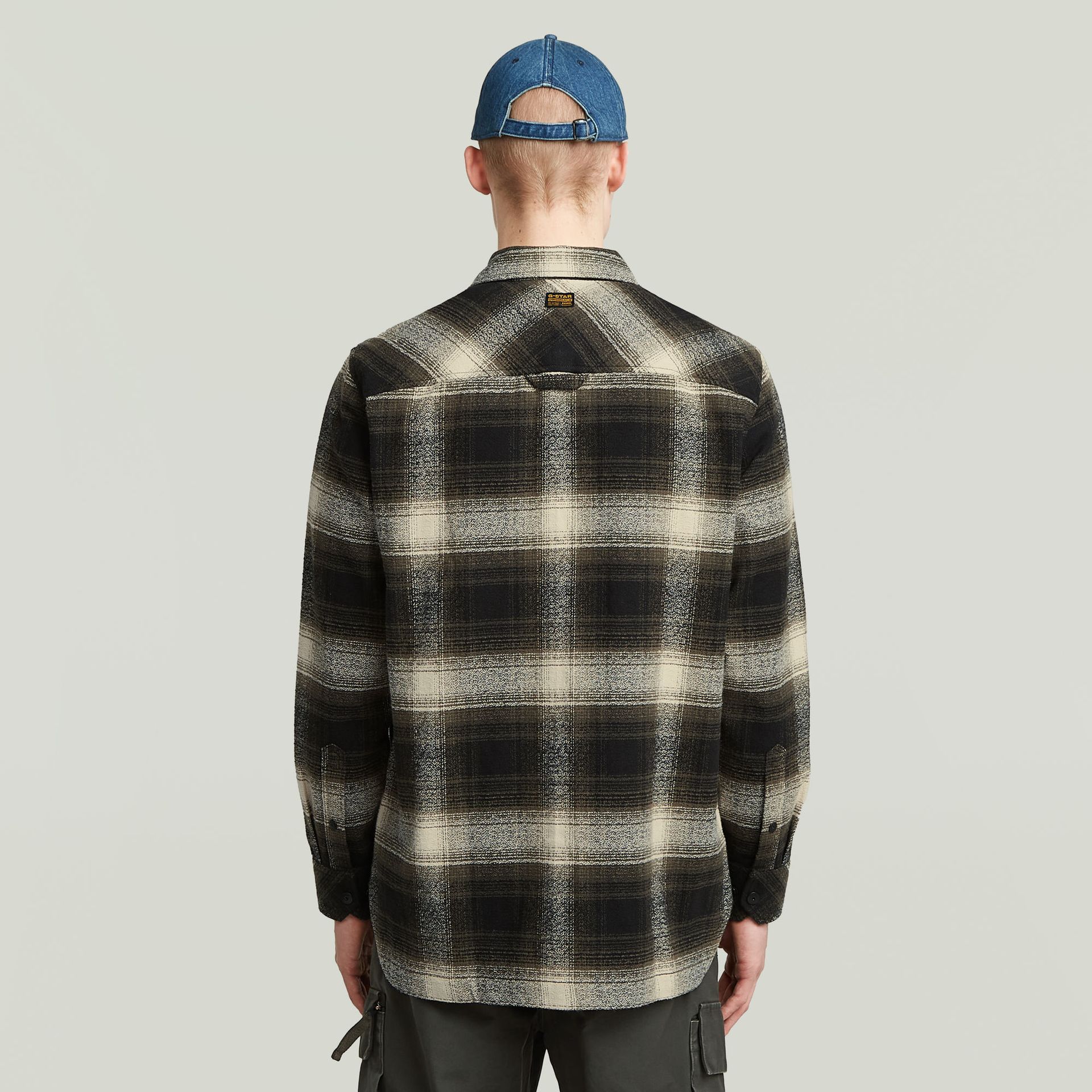 G-star Raw GPO Overshirt H567 asfalt arthur check 2900158722046