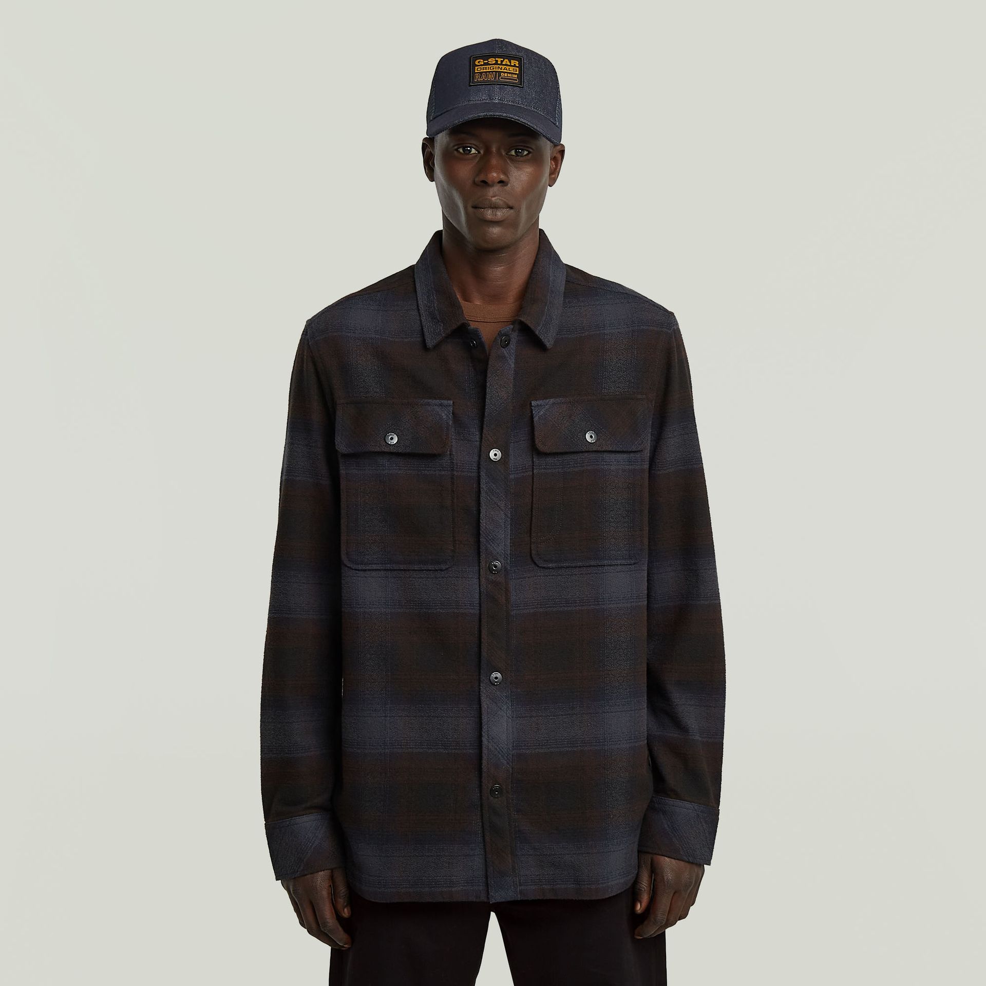 G-star Raw GPO Overshirt H568 salute arthur check 00114341-EKA07001300000234