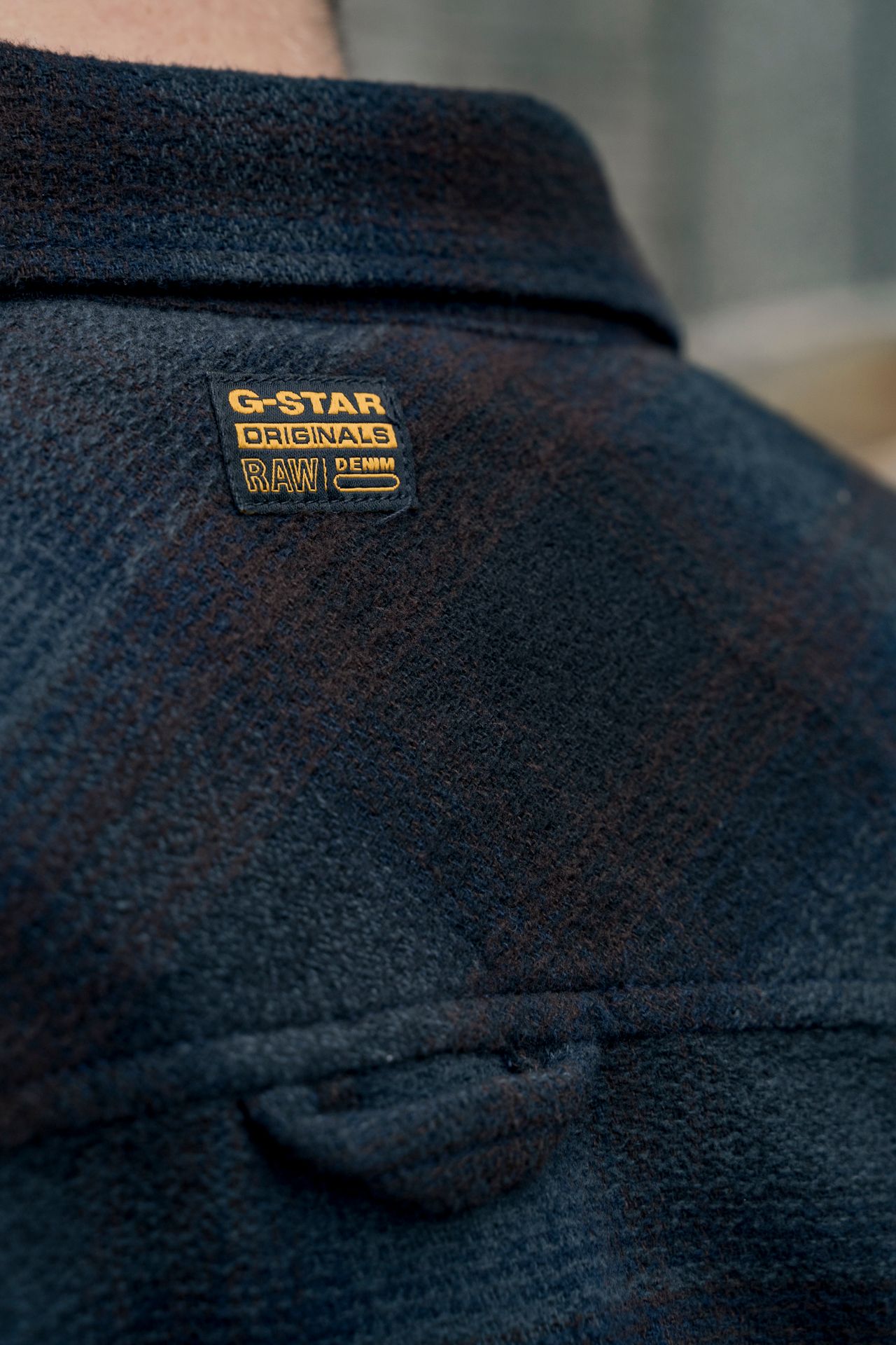 G-star Raw GPO Overshirt H568 salute arthur check 2900158723067