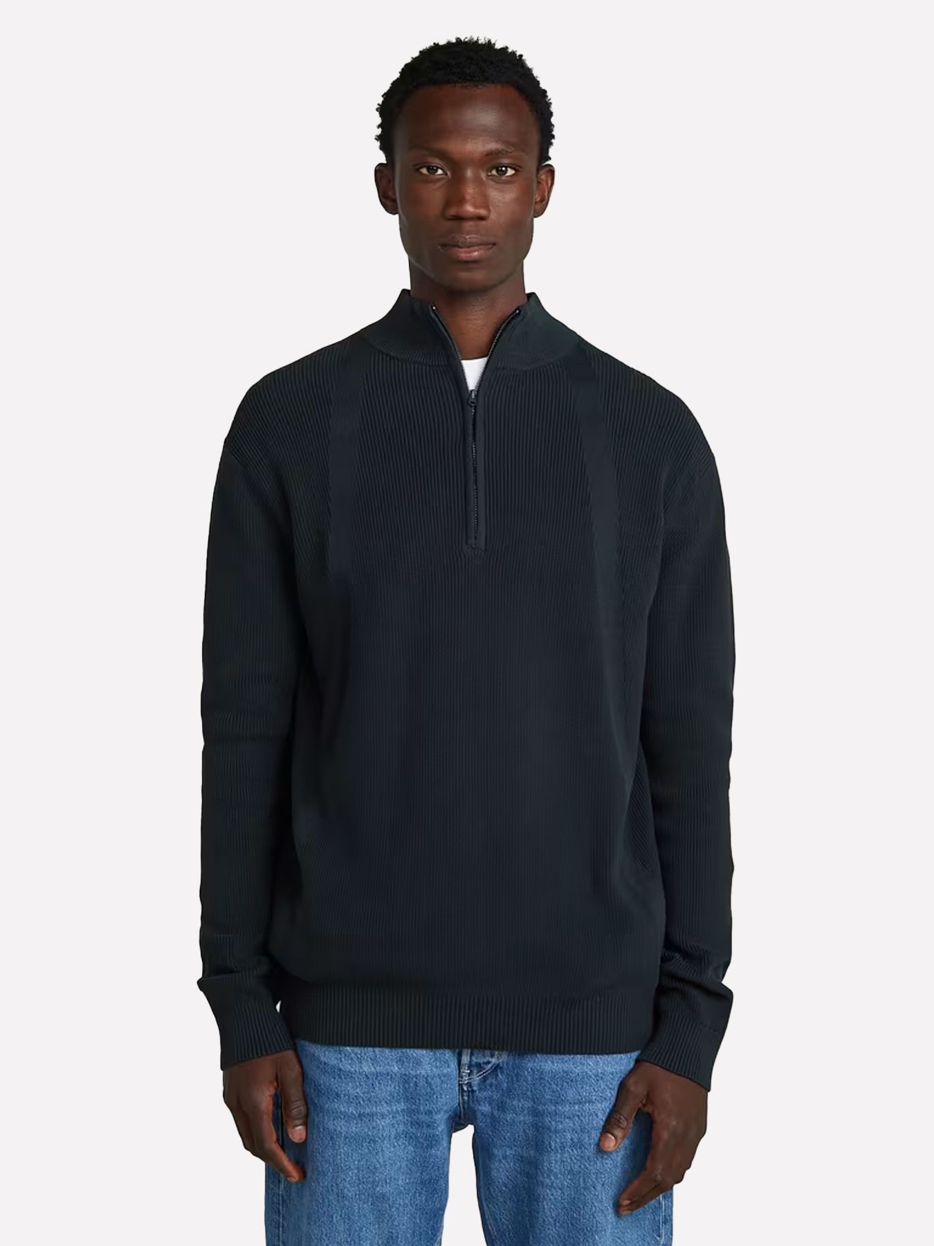 G-star Raw Structure half zip knit C742 salute 00114349-EKA07001300000038
