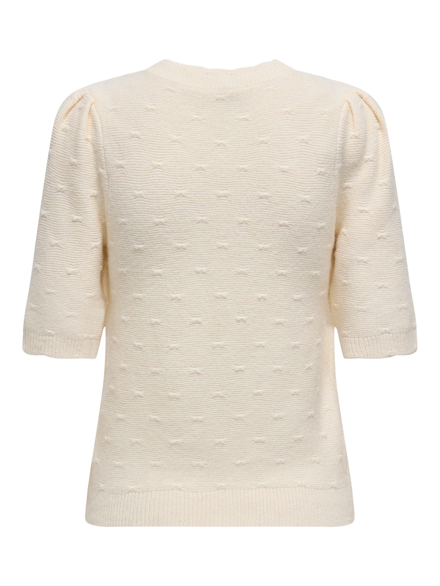 Only ONLKATIA SS STRUCTURE O-NECK CC KNT Whitecap Gray/Melange 2900158741047