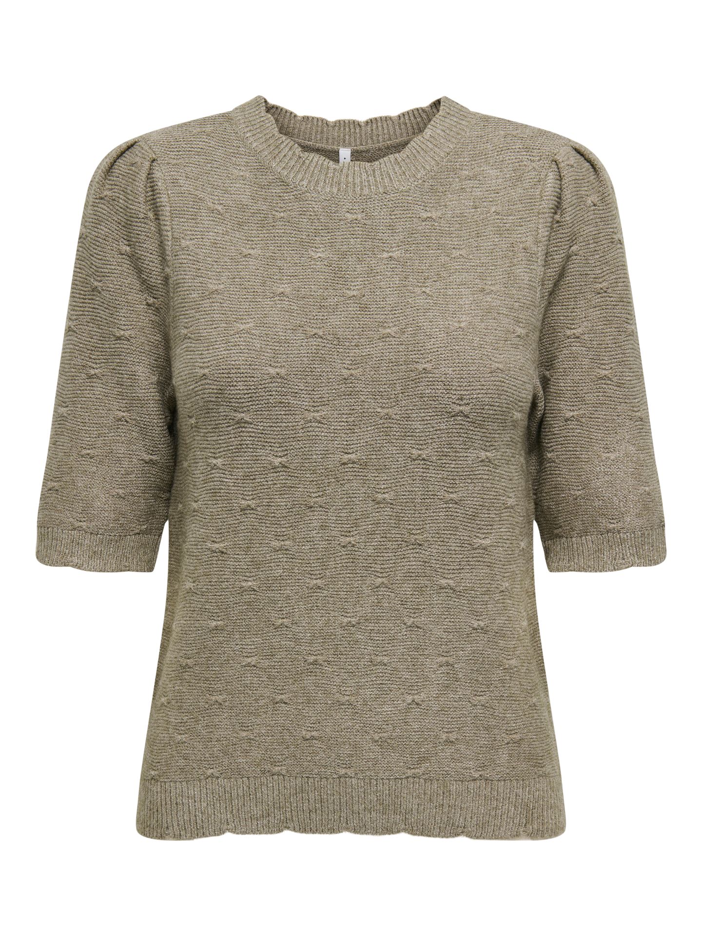 Only ONLKATIA SS STRUCTURE O-NECK CC KNT Cub/BIG CORDUROY PATTERN 2900158740057