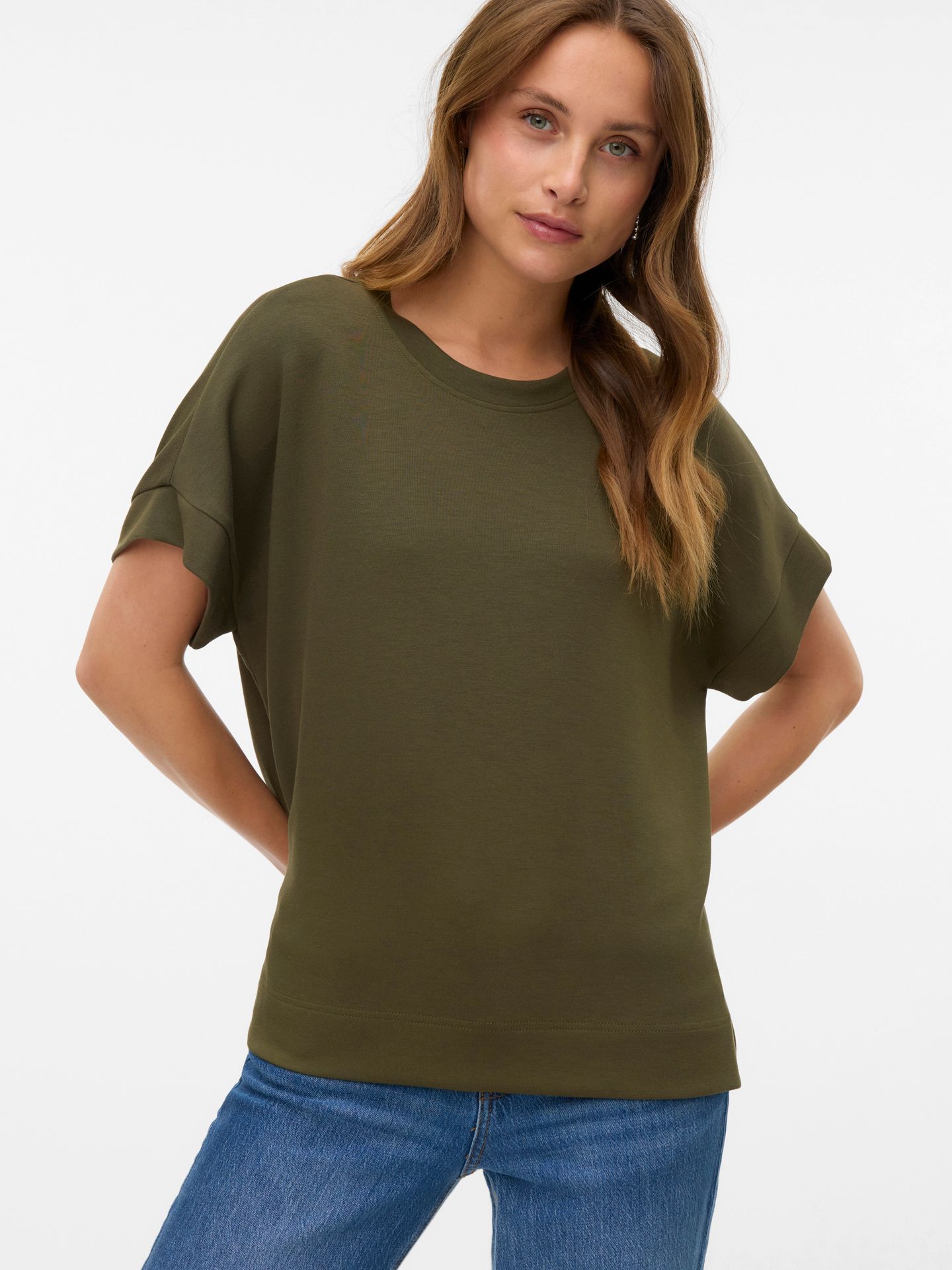 Vero Moda VMHALI SS TOP JRS Grape Leaf 00114355-EKA26011400003059
