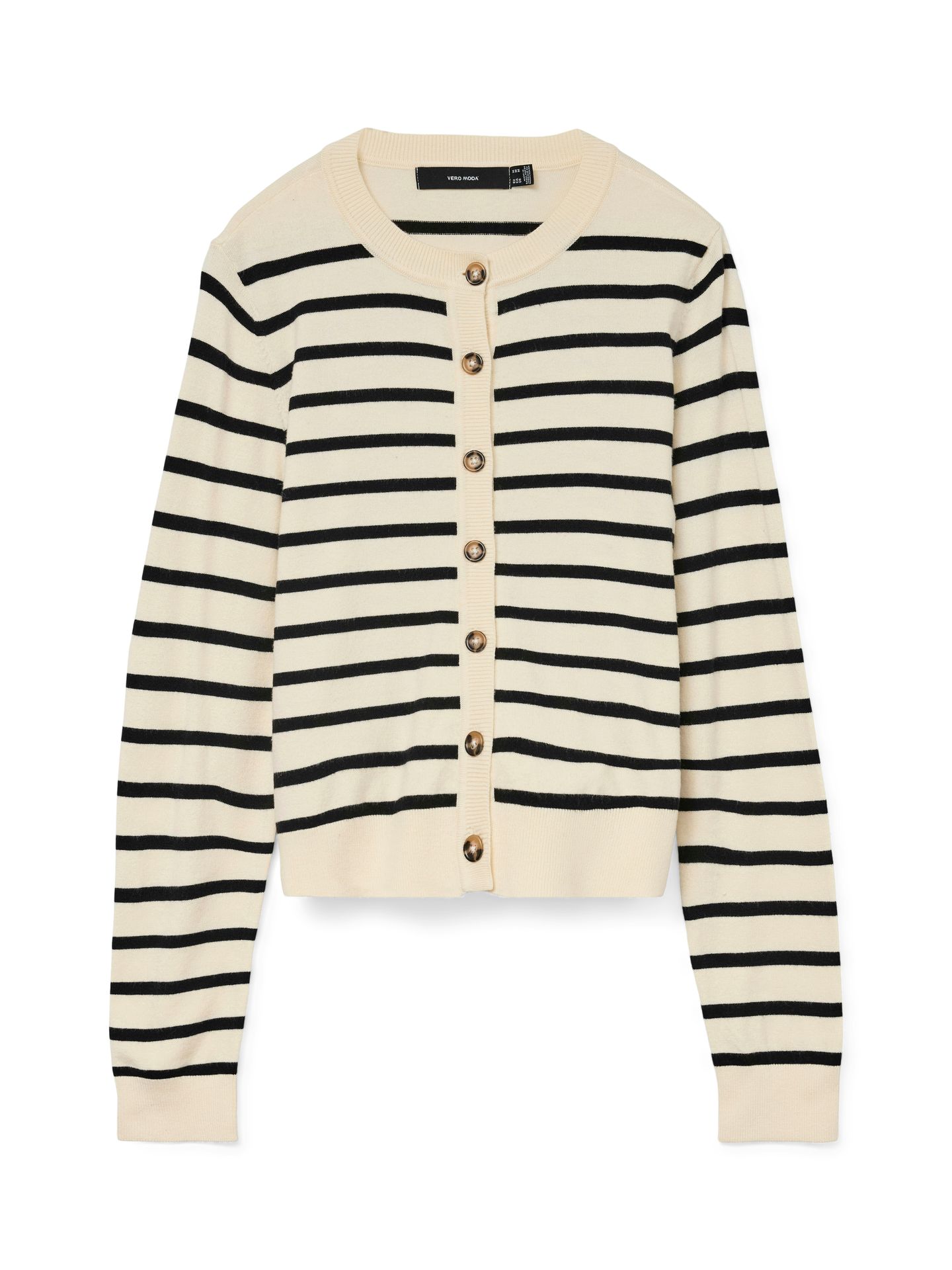 Vero Moda VMSABA PLAIN LS O-NECK CARDIGAN NOO Birch/Dicte 00114357-EKA26011400000164
