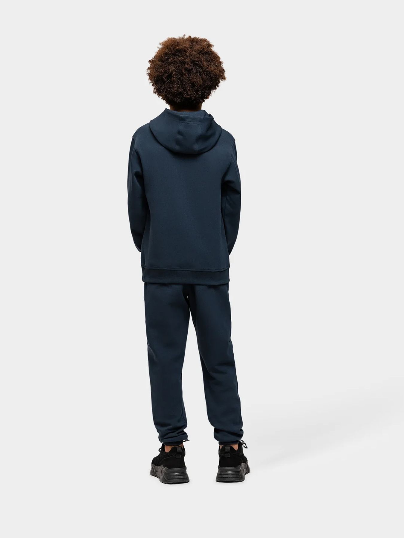 Malelions Junior Counter Hoodie Navy/Bright Yellow 2900158754030 Malelions Junior Counter Hoodie Navy/Bright Yellow 2900158754030