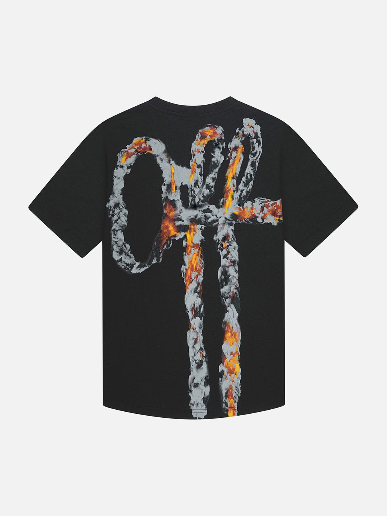 Off The Pitch Smoke regular fit tee Black 2900158757079
