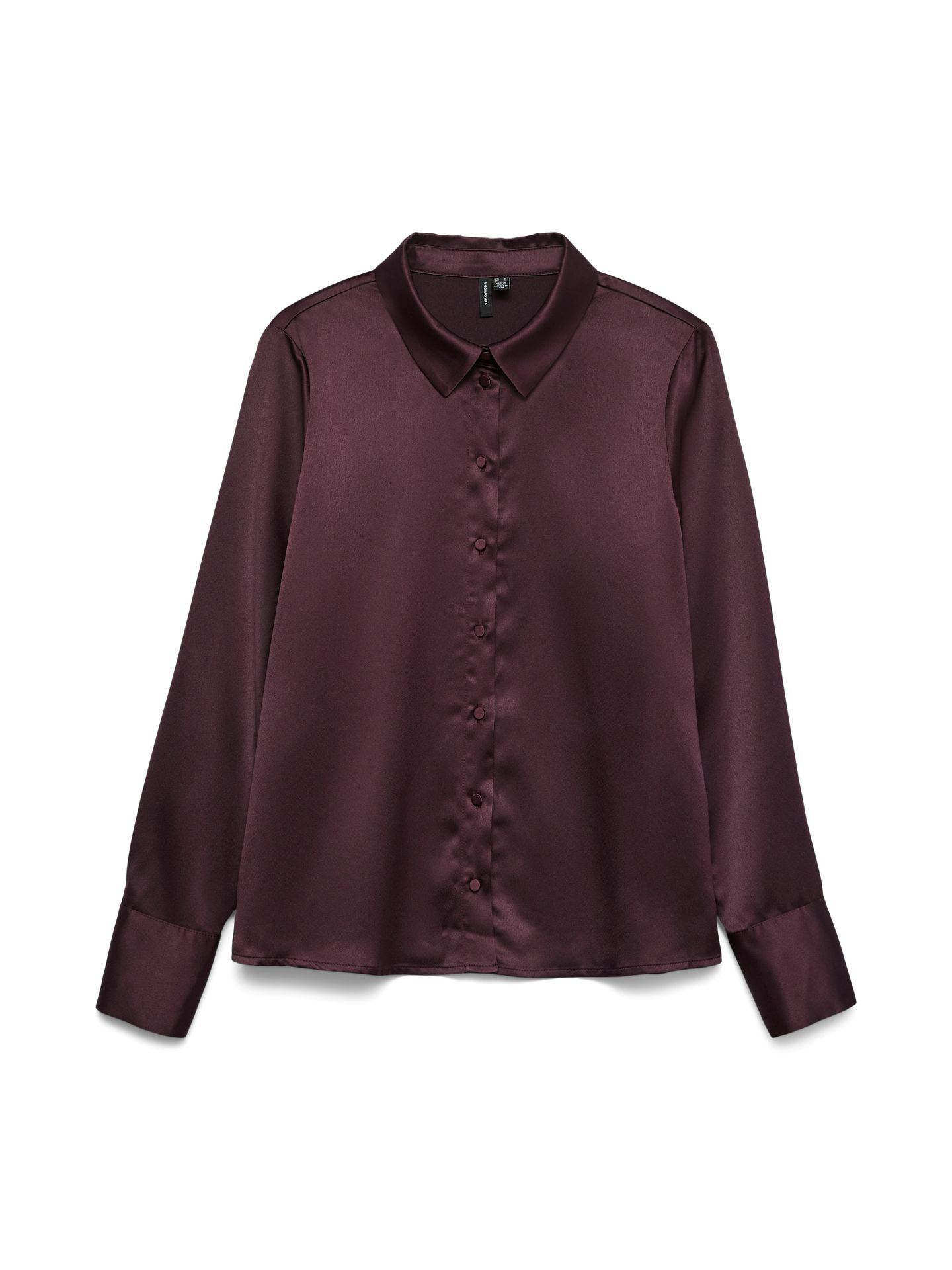 Vero Moda VMMERLE LS SHIRT WVN GA NOOS Winetasting 00114363-EKA26011400003045