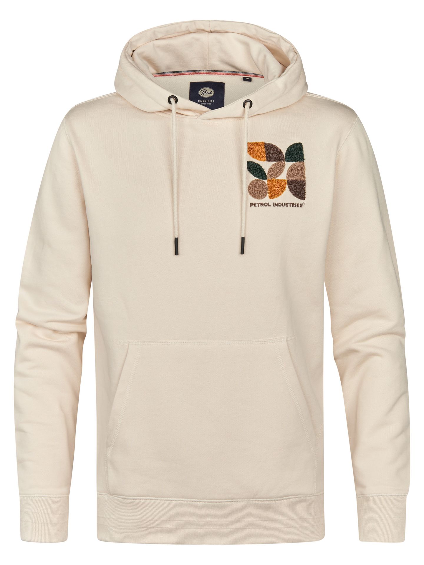 Petrol Industries Men Sweater Hooded Print 1108 raw sand 00114364-EKA26002700000167