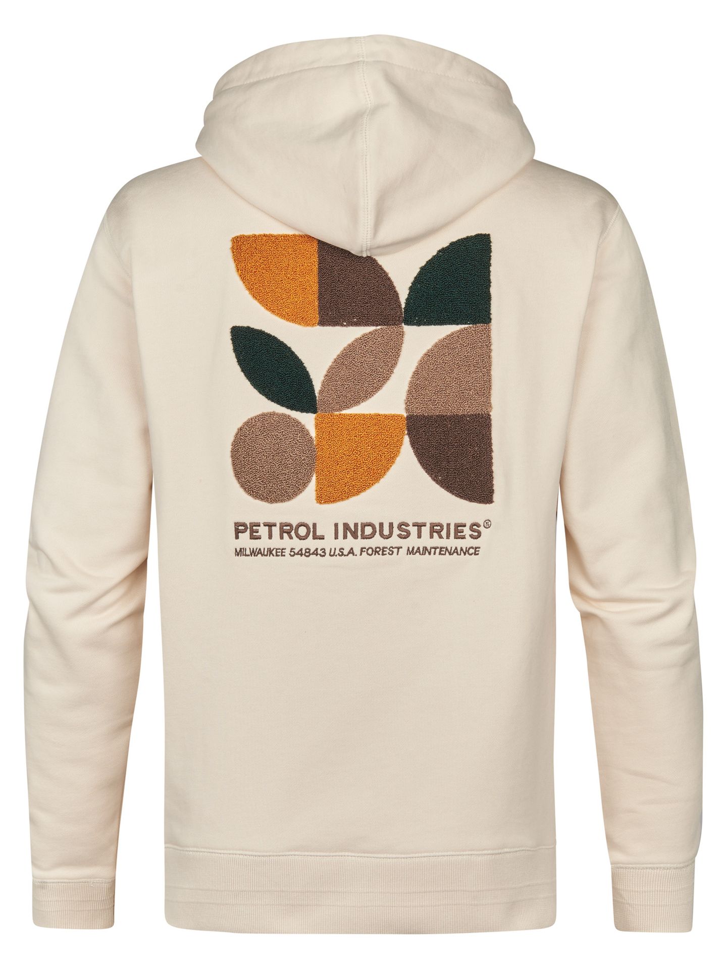 Petrol Industries Men Sweater Hooded Print 1108 raw sand 2900158759080 Petrol Industries Men Sweater Hooded Print 1108 raw sand 2900158759080