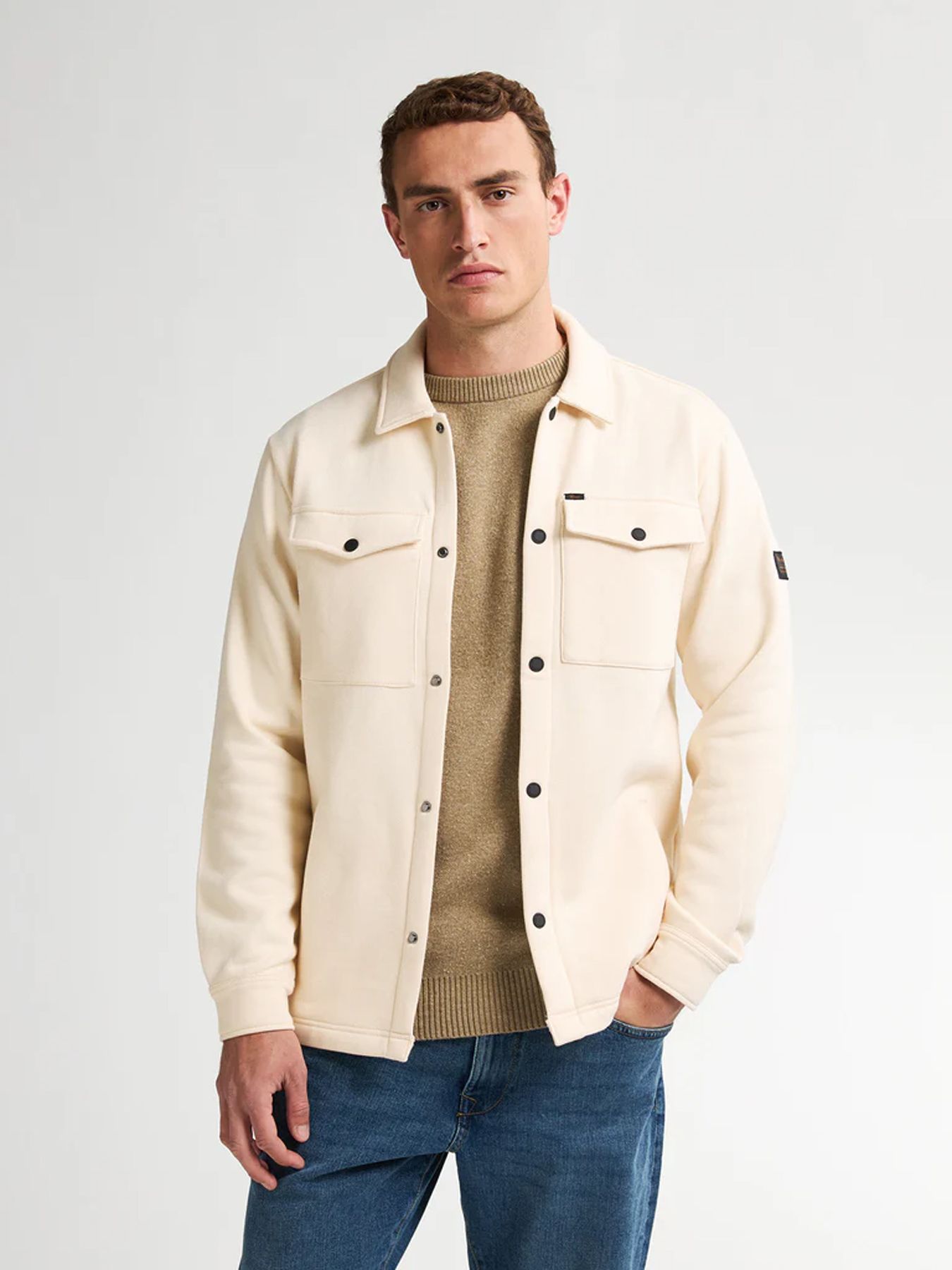 Petrol Industries Men Sweater Collar 1108 raw sand 2900158760048