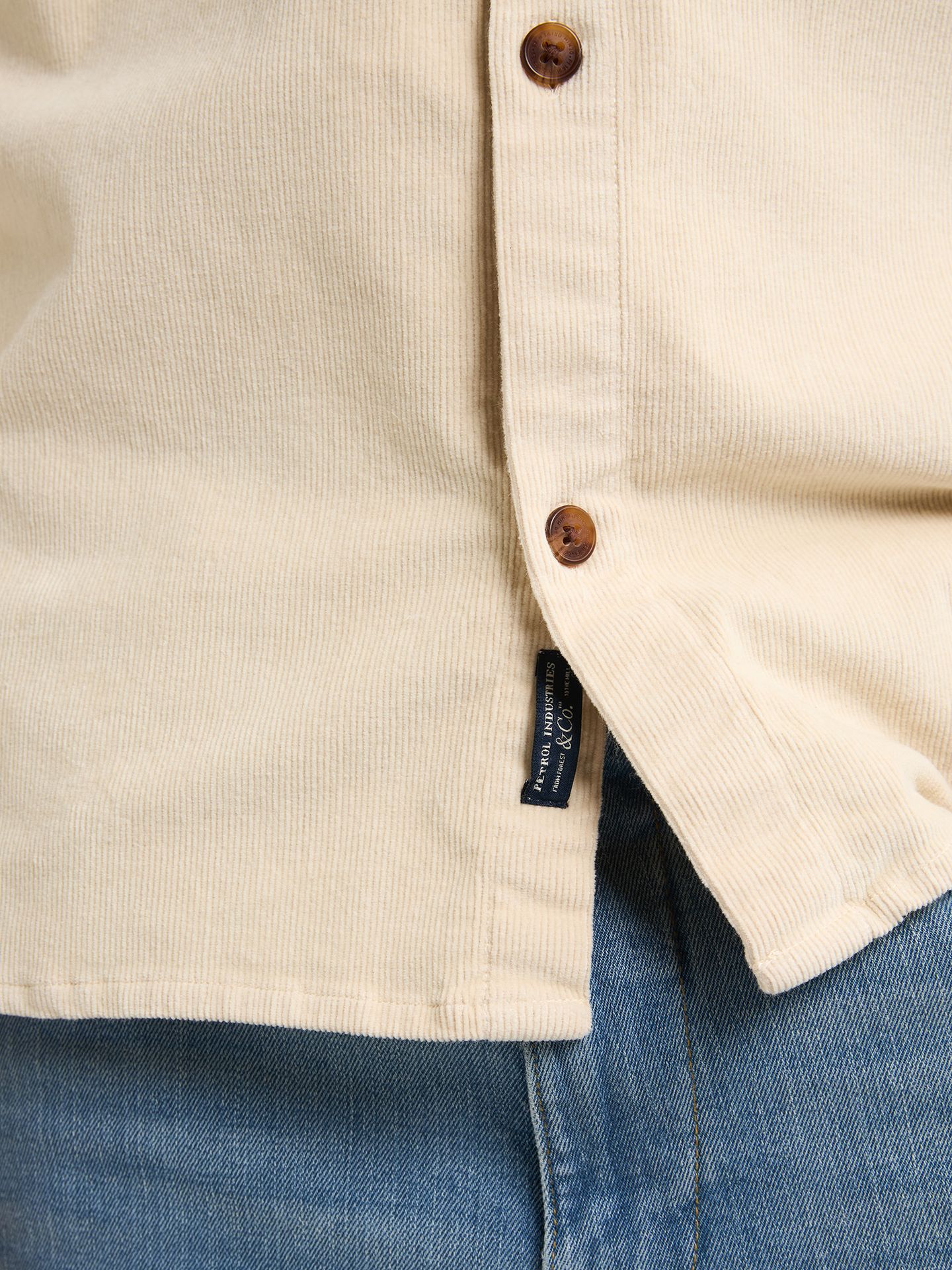 Petrol Industries Men Shirt Long Sleeve Uni 1108 raw sand 2900158765043 Petrol Industries Men Shirt Long Sleeve Uni 1108 raw sand 2900158765043