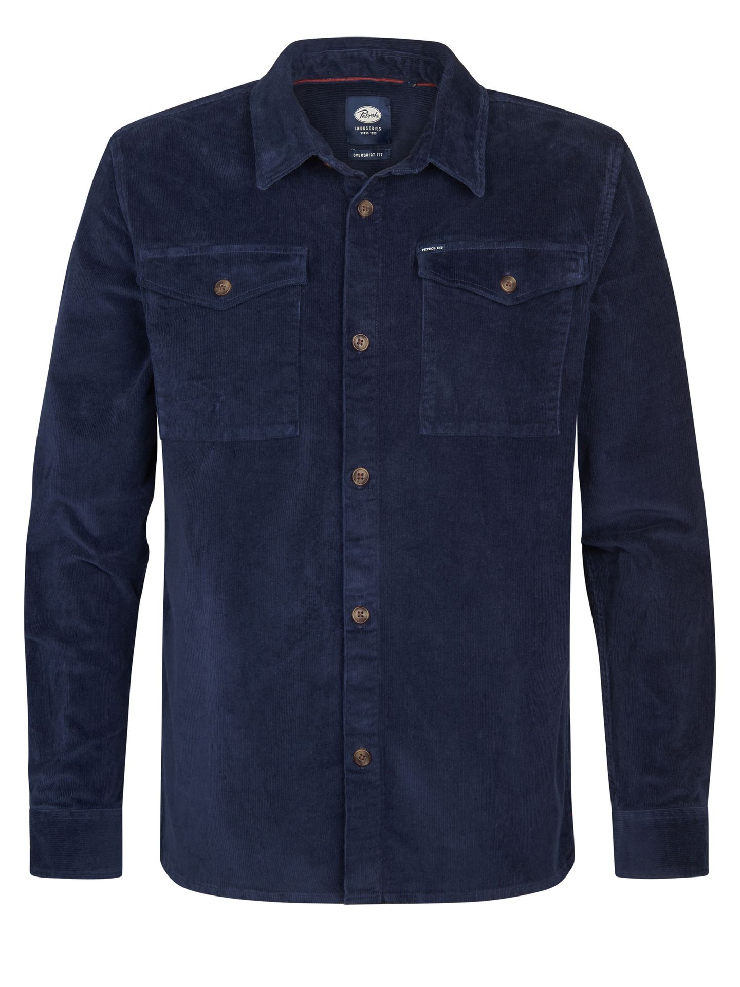 Petrol Industries Men Shirt Long Sleeve Uni 5090 deep capri 00114368-EKA26002700000170