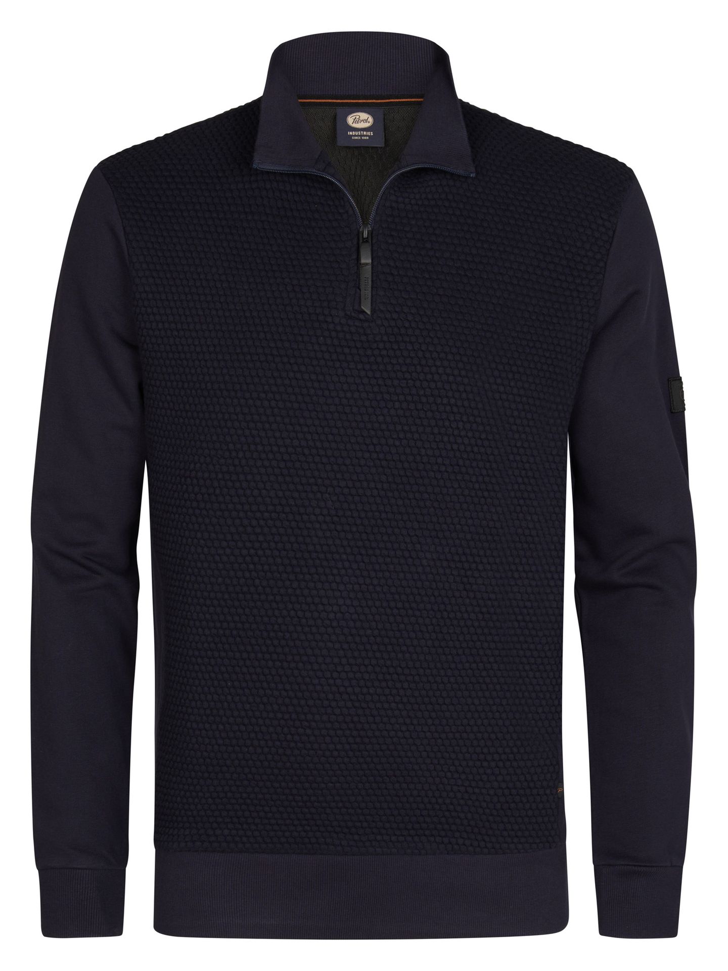 Petrol Industries Men Sweater Collar Zip 5092 royal navy 00114369-EKA26002700000164