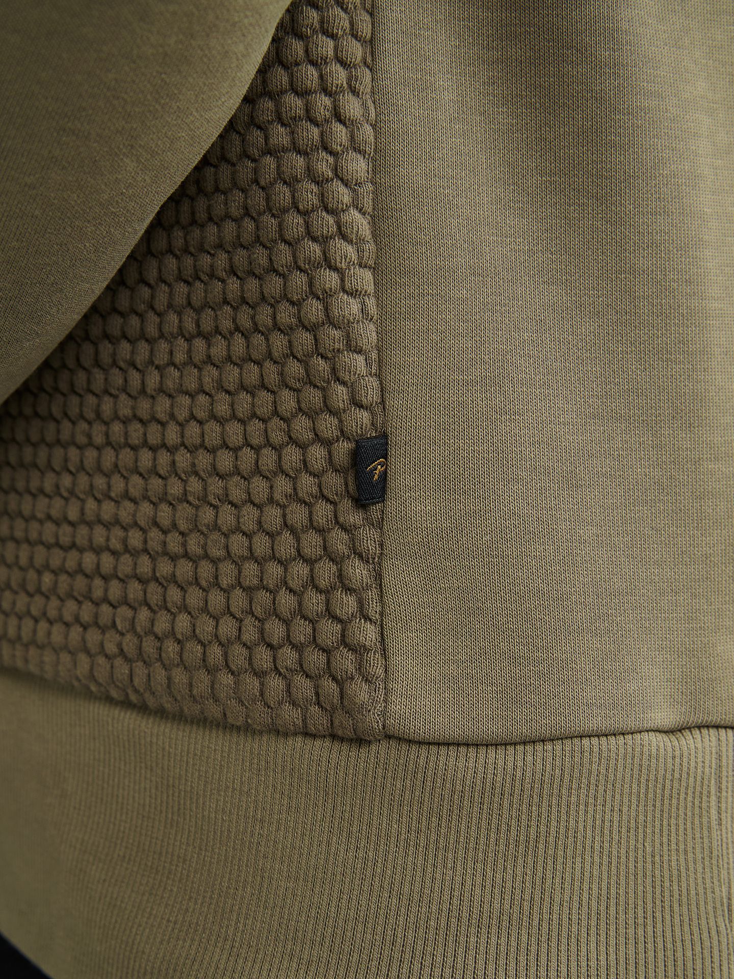 Petrol Industries Men Sweater Collar Zip 6174 mossy stone 2900158768068