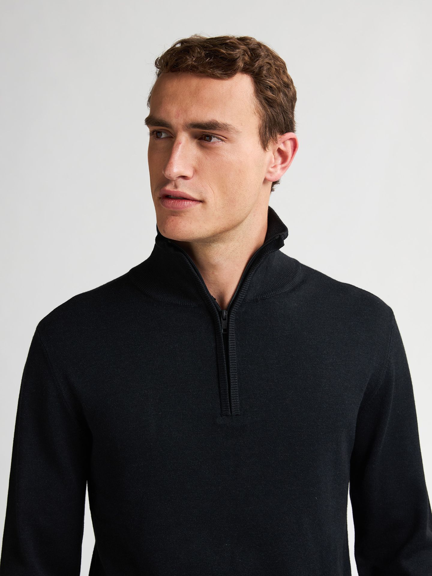 Petrol Industries Men Knitwear Collar Basic 9111 deep black 2900158770047