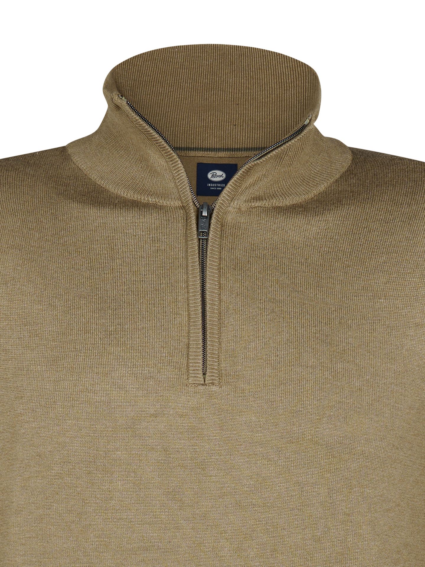 Petrol Industries Men Knitwear Collar Basic 7146 tan 2900158769089