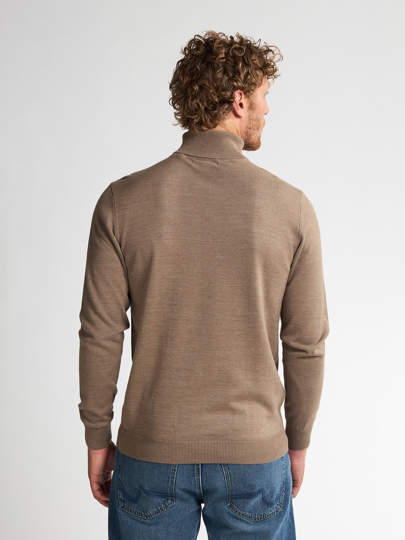 Petrol Industries Men Knitwear Collar Basic 7140 oak 2900158771075